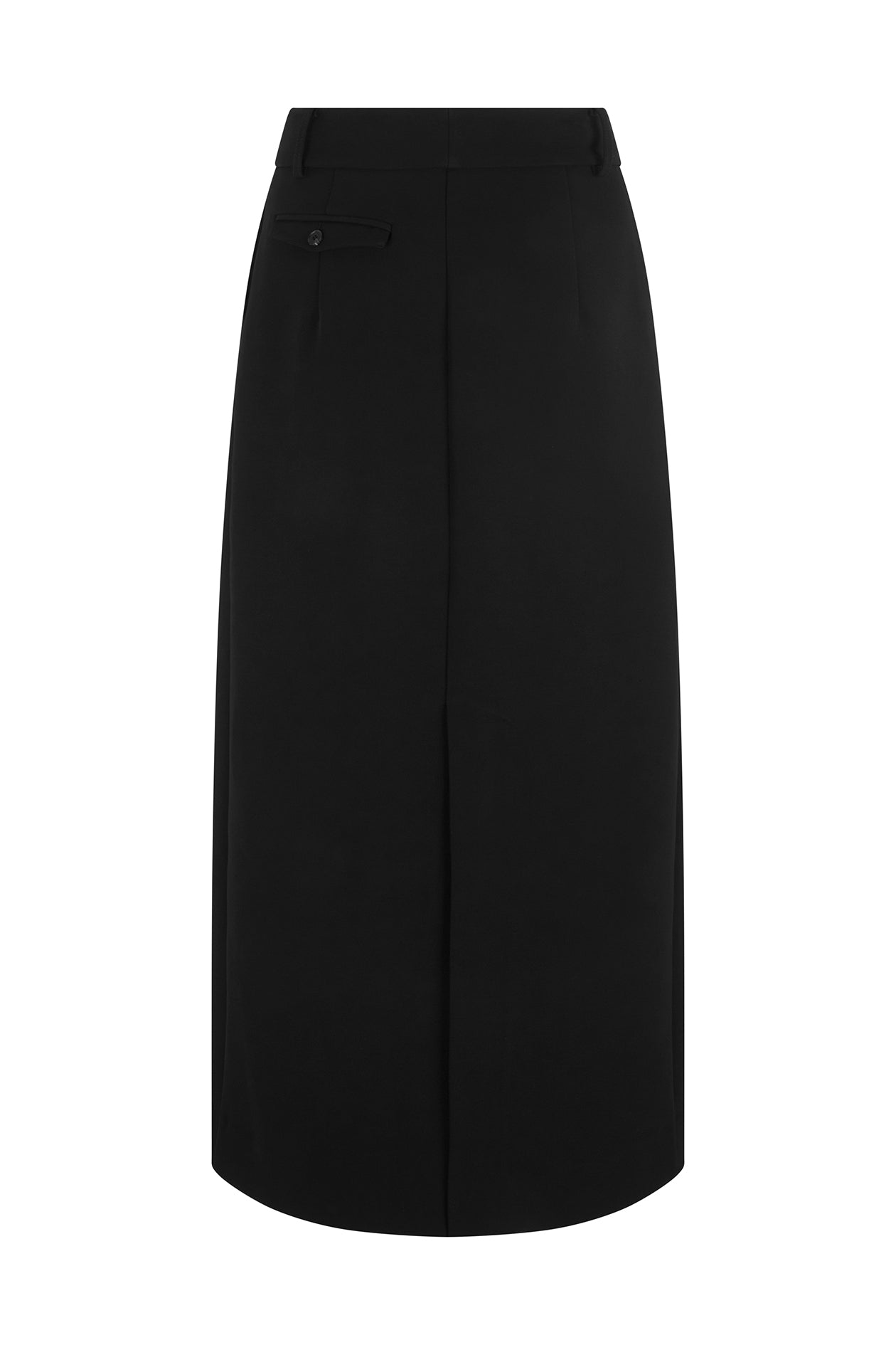 Adam Skirt in Bonded Suiting