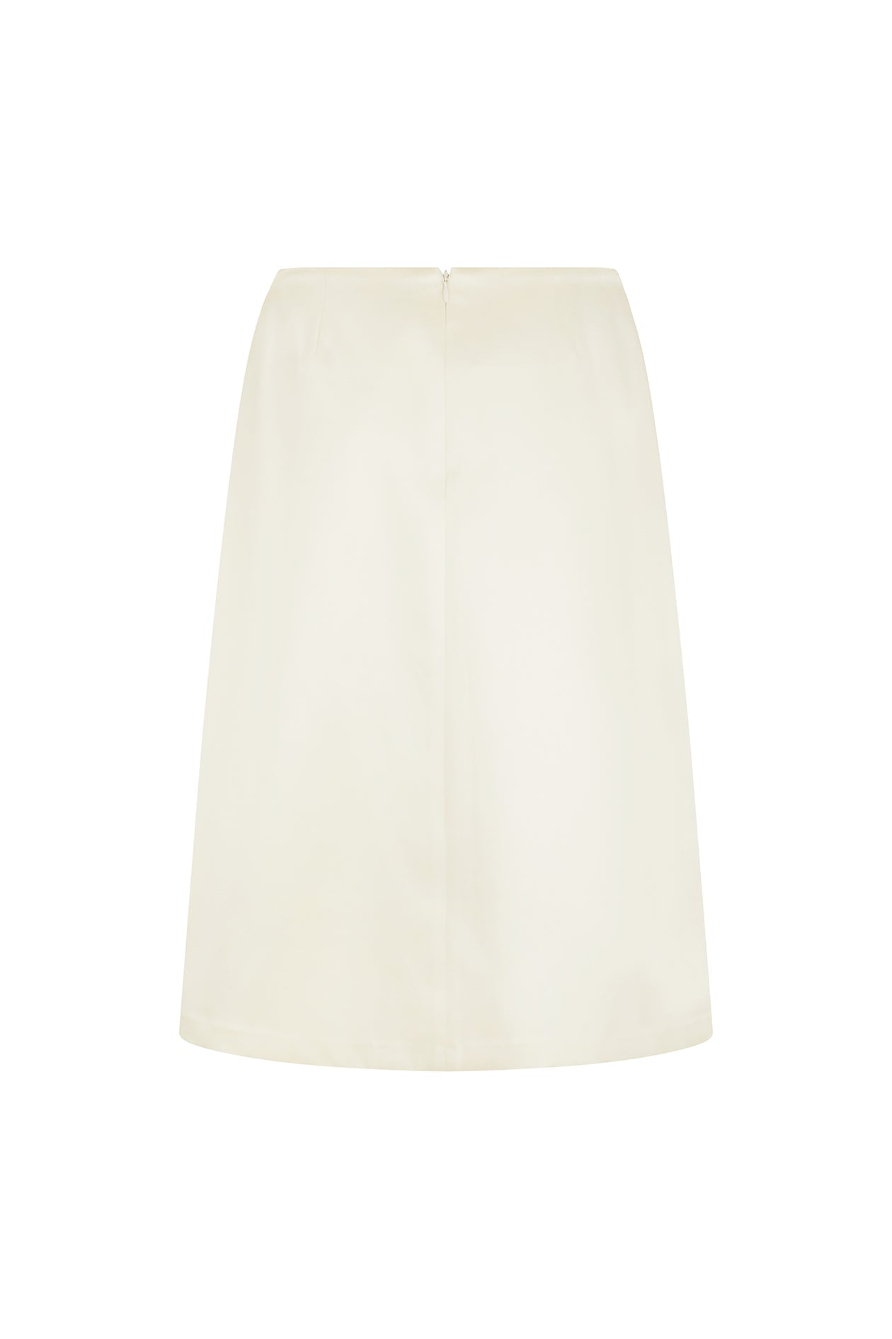 Crume Skirt in Satin Faille