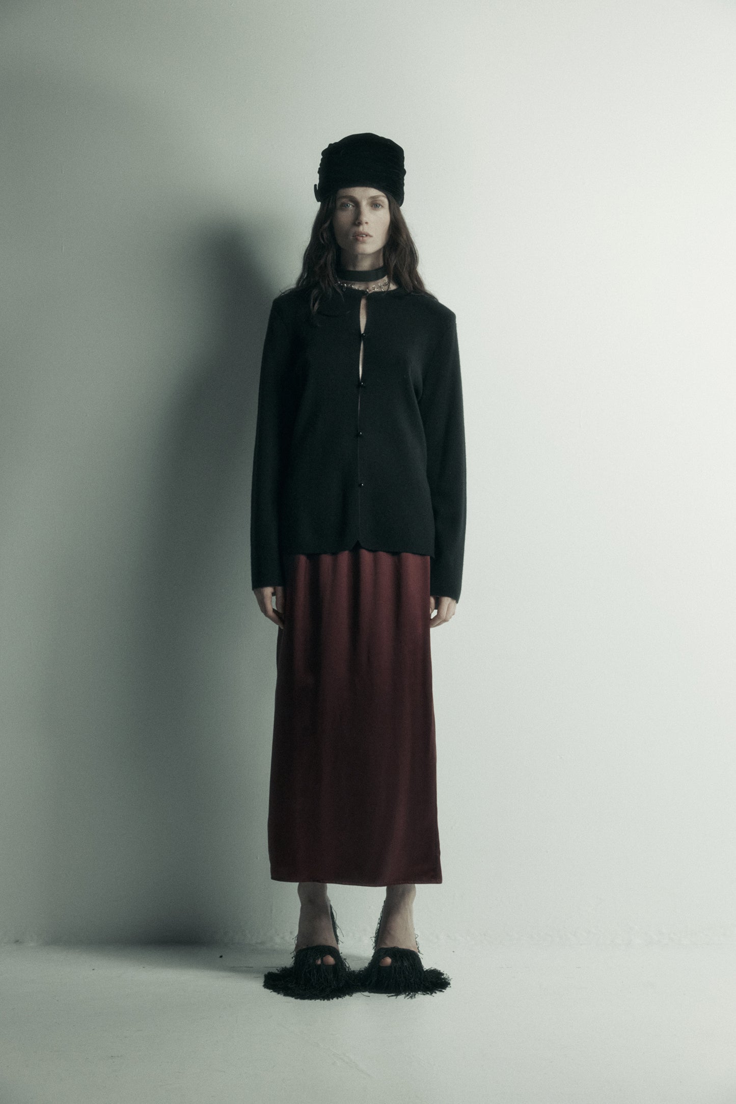 Camilla Skirt in Silk Satin