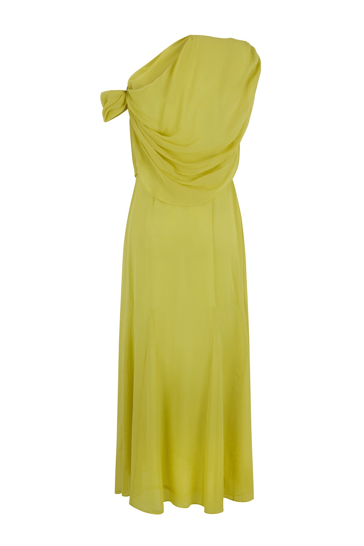 Lucille Dress in Silk Georgette