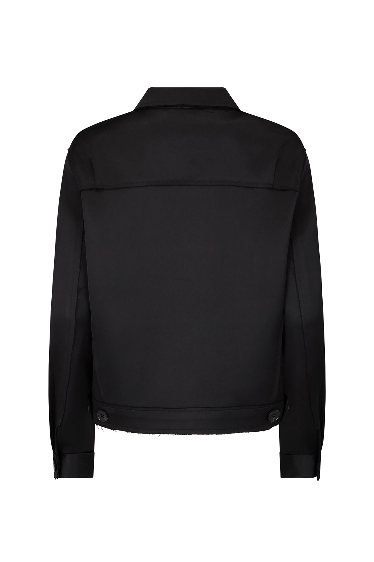 Austin Jacket in Bonded Satin