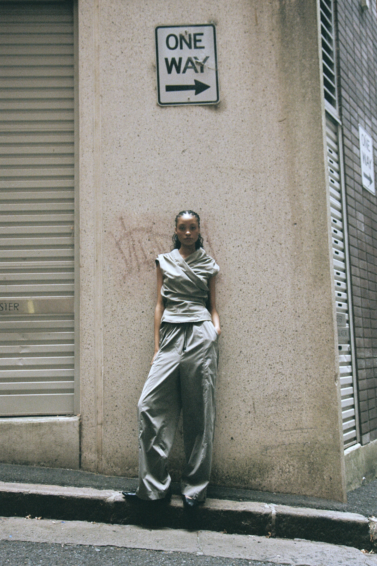 Tanaka Trouser in Tech Taffeta