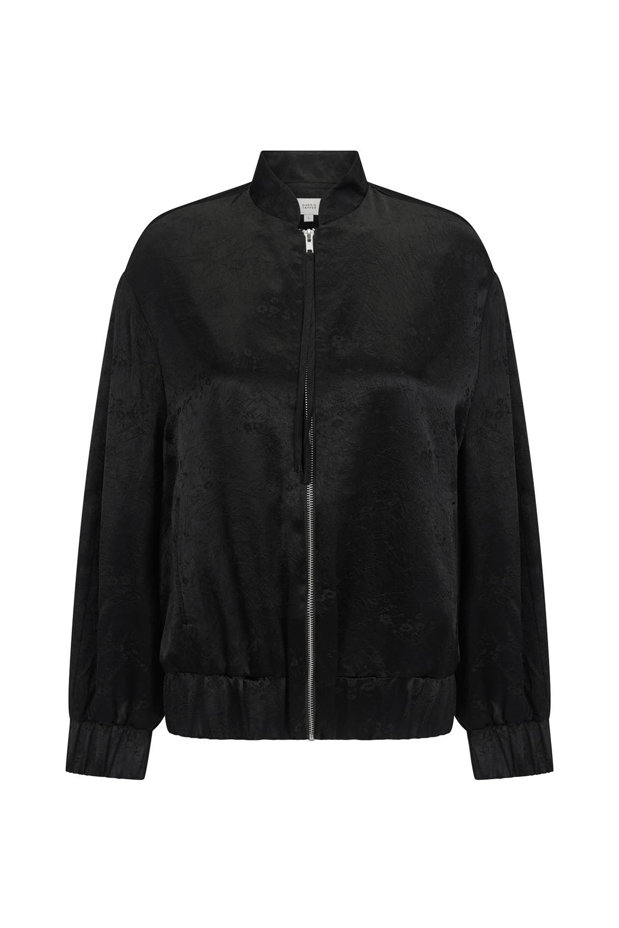 Bram Jacket in Jacquard Satin