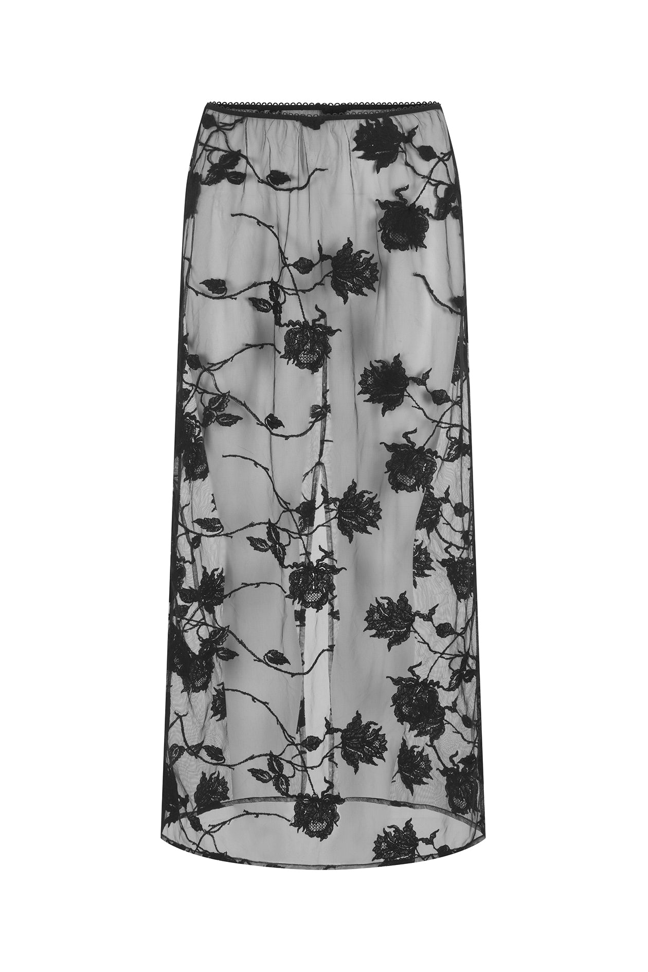 Camilla Skirt in Embroidered Tulle