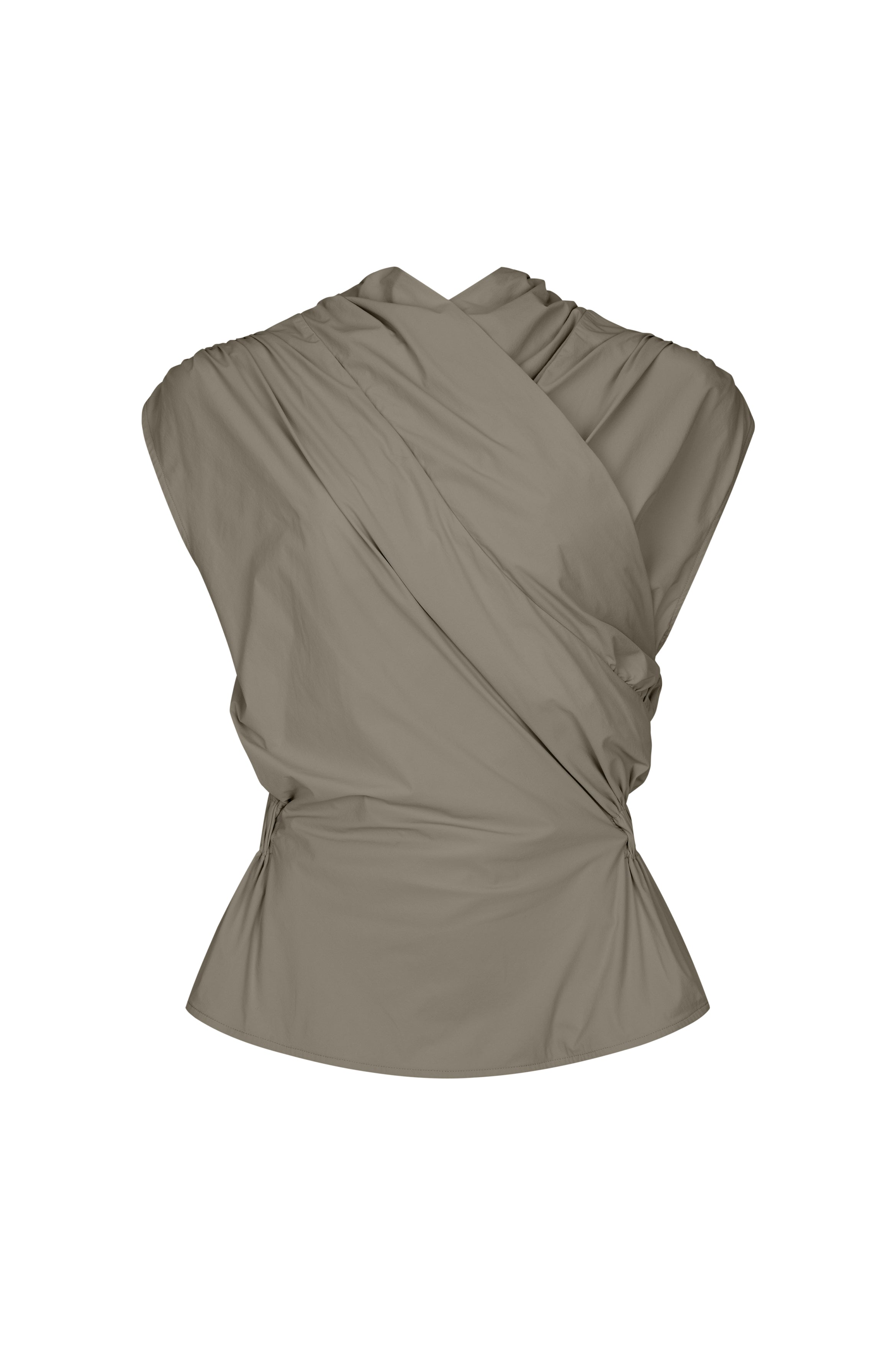 Chaimberlain Top in Tech Taffeta