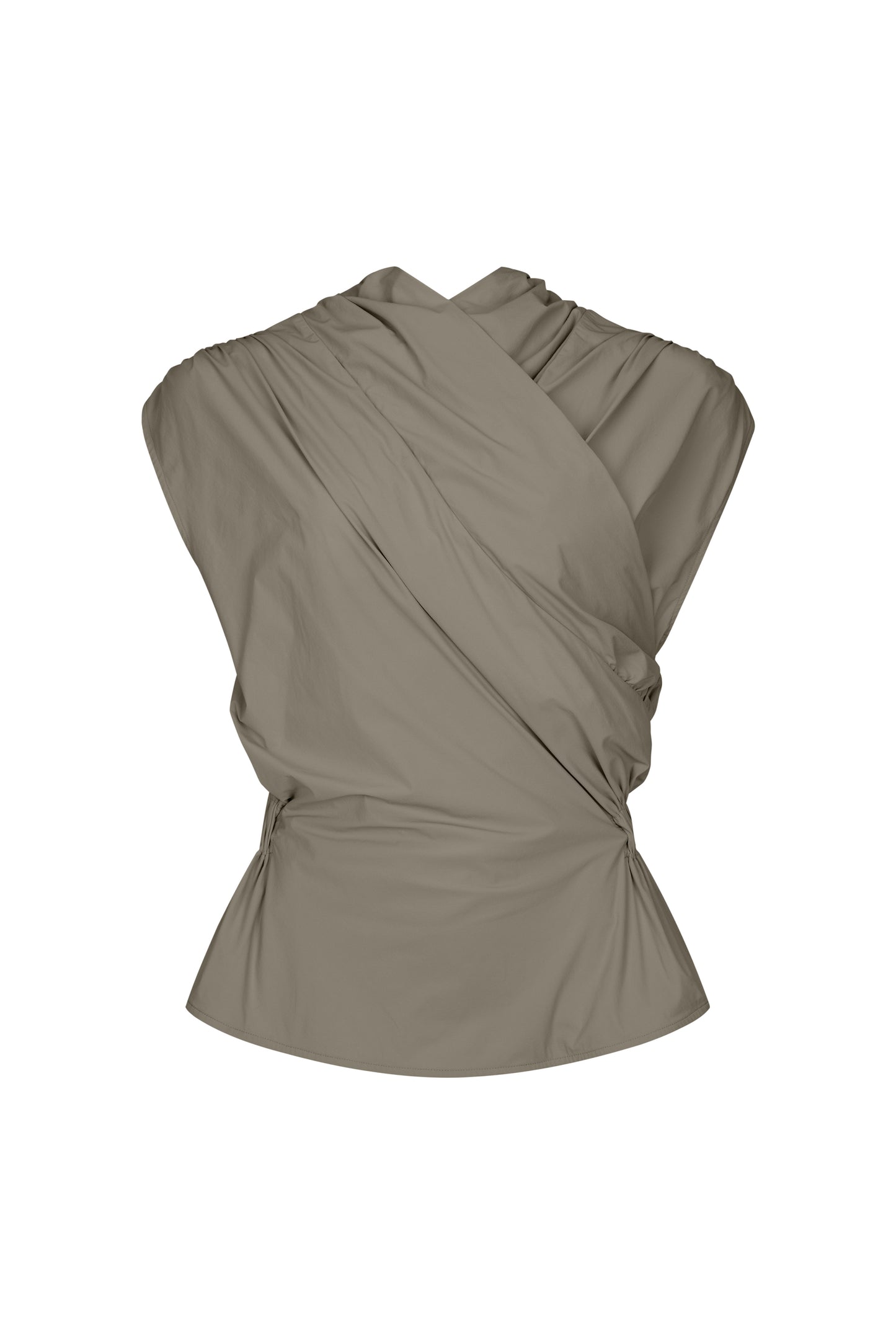 Chaimberlain Top in Tech Taffeta