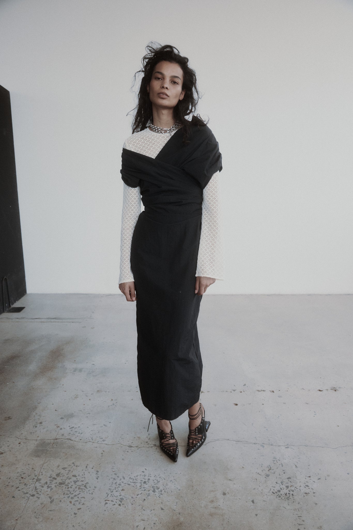 Chaimberlain Dress in Nylon
