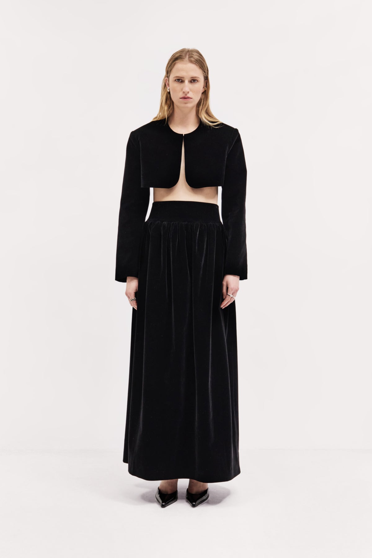 Emme Skirt in Velvet