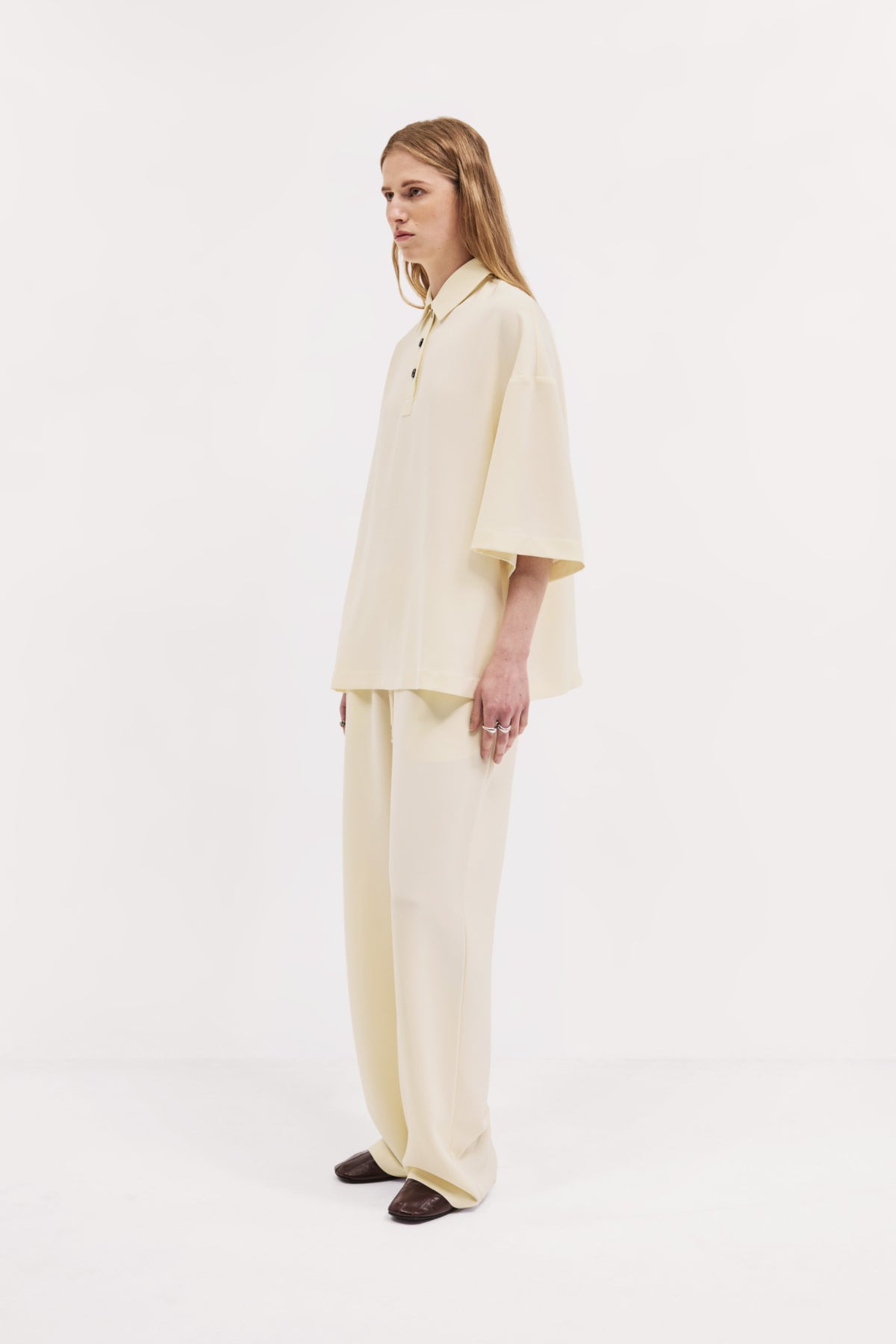 Drew Trouser in Drape Suiting