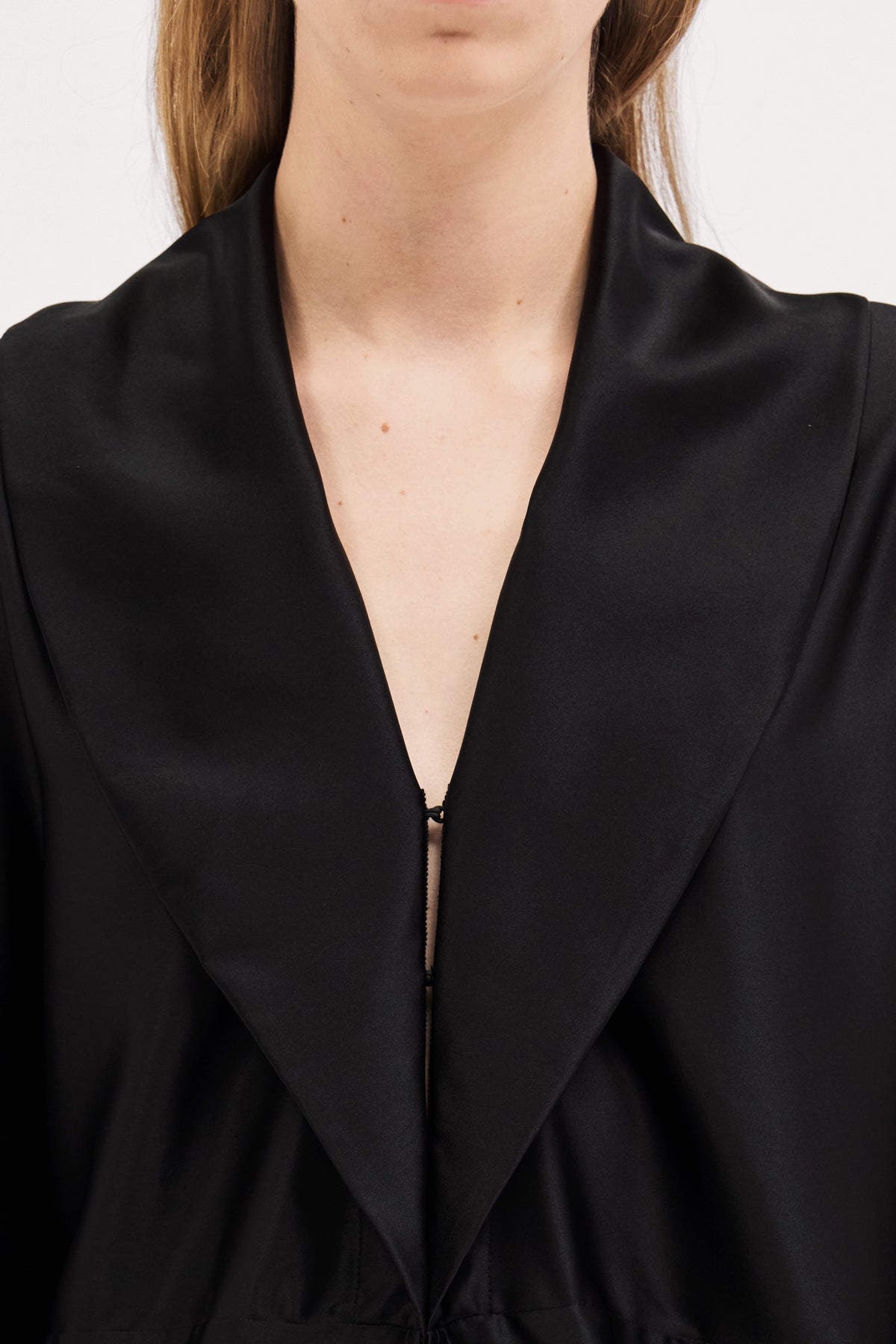 Cocoon Blouse in Silk Charmeuse