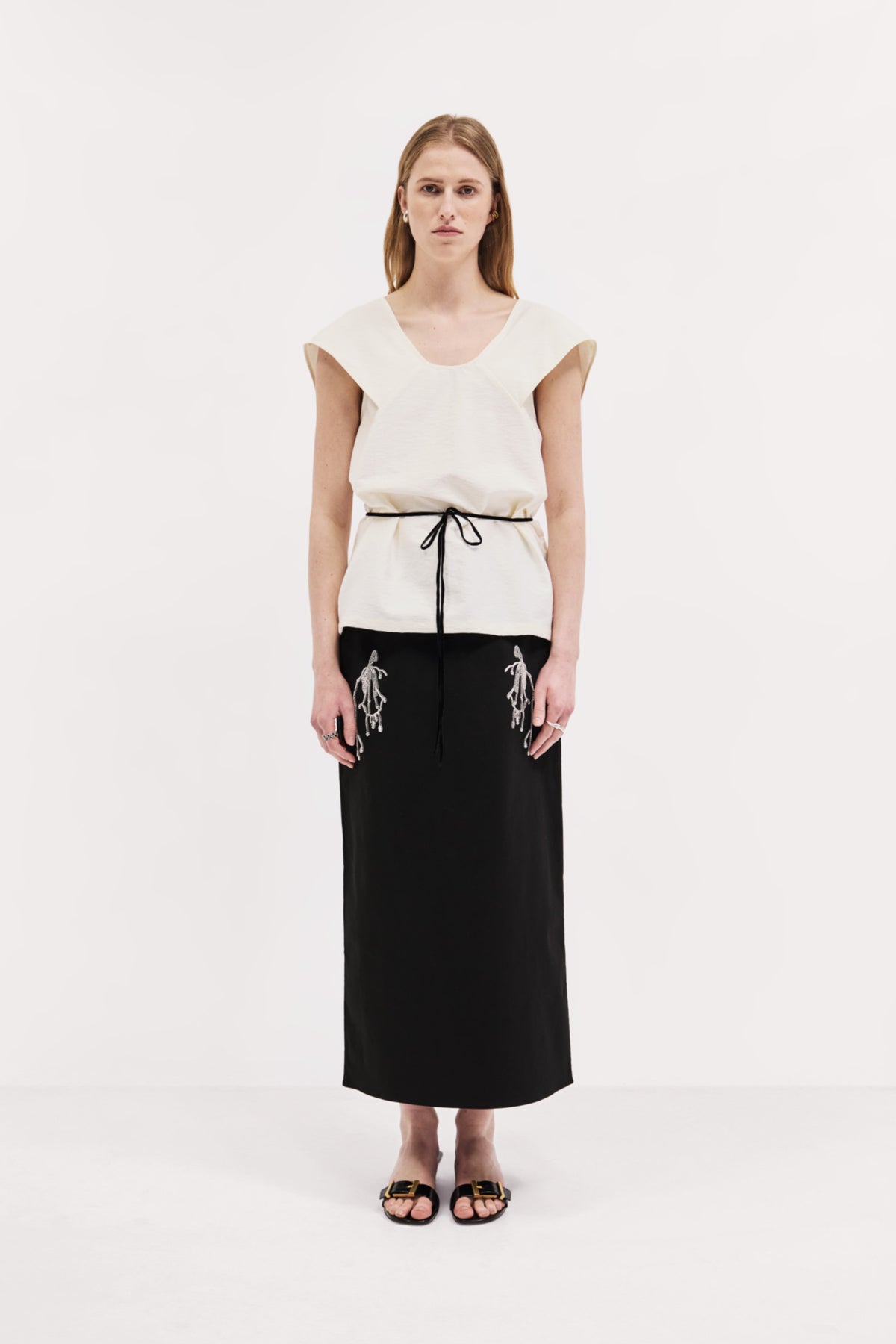 Ida Top in Washed Cotton