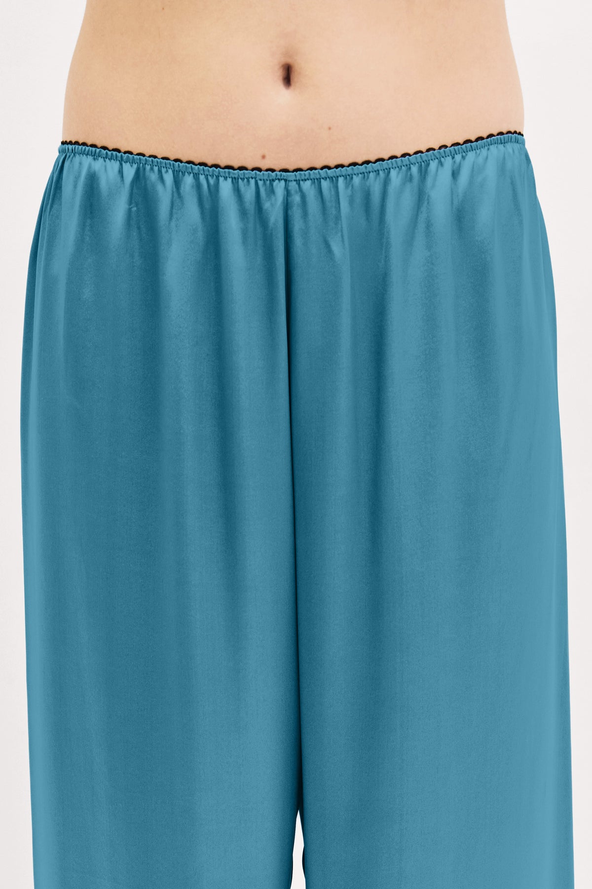 Irving Trouser in Silk Charmeuse
