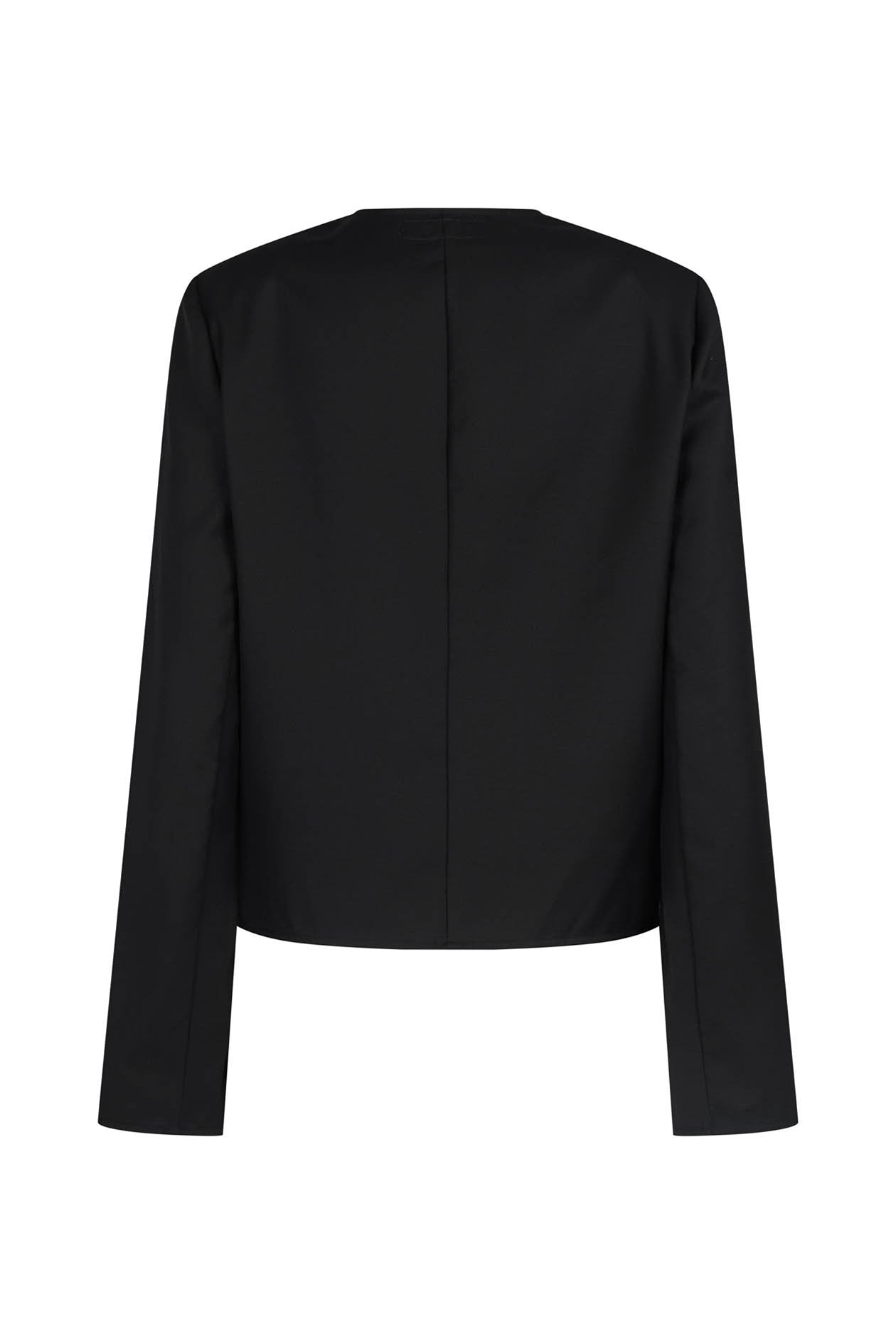 Eileen Top in Wool Suiting