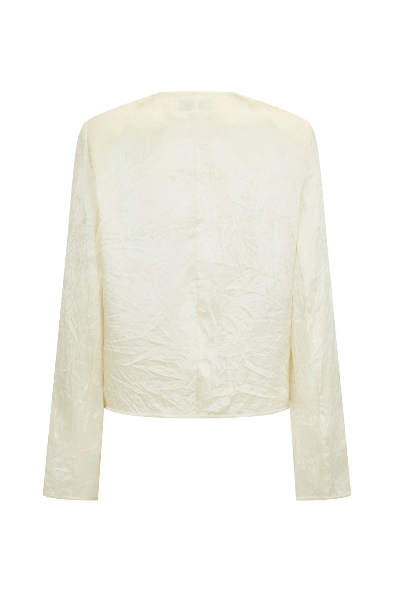 Eileen Top in Jacquard Satin