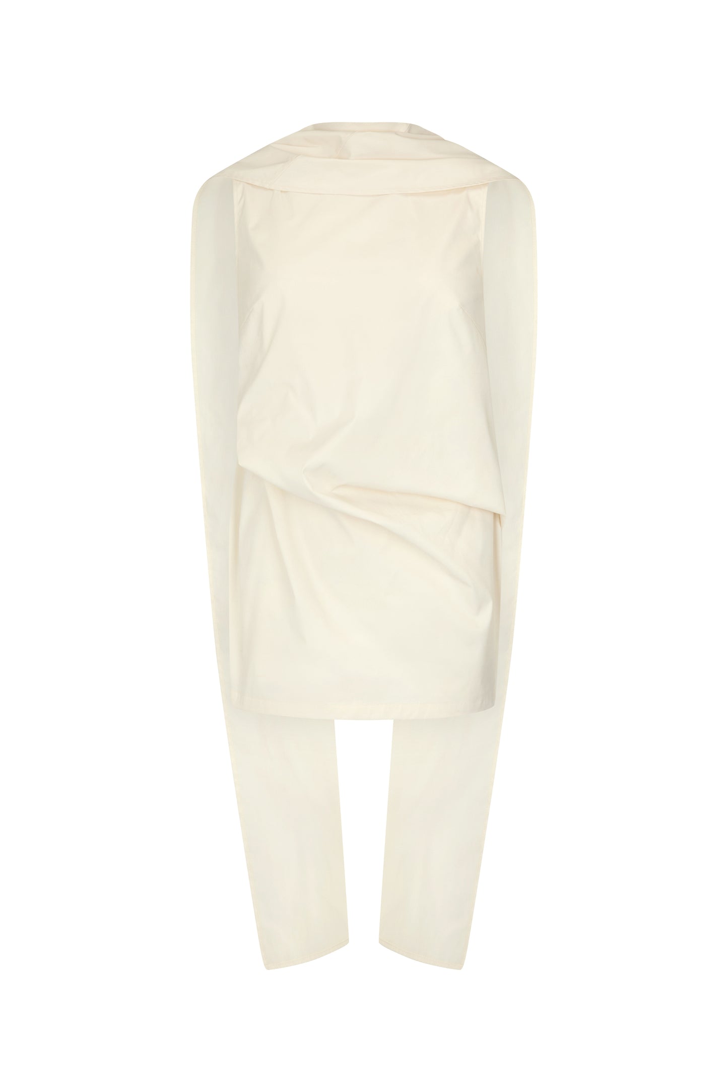 Laro Top in Tech Taffeta