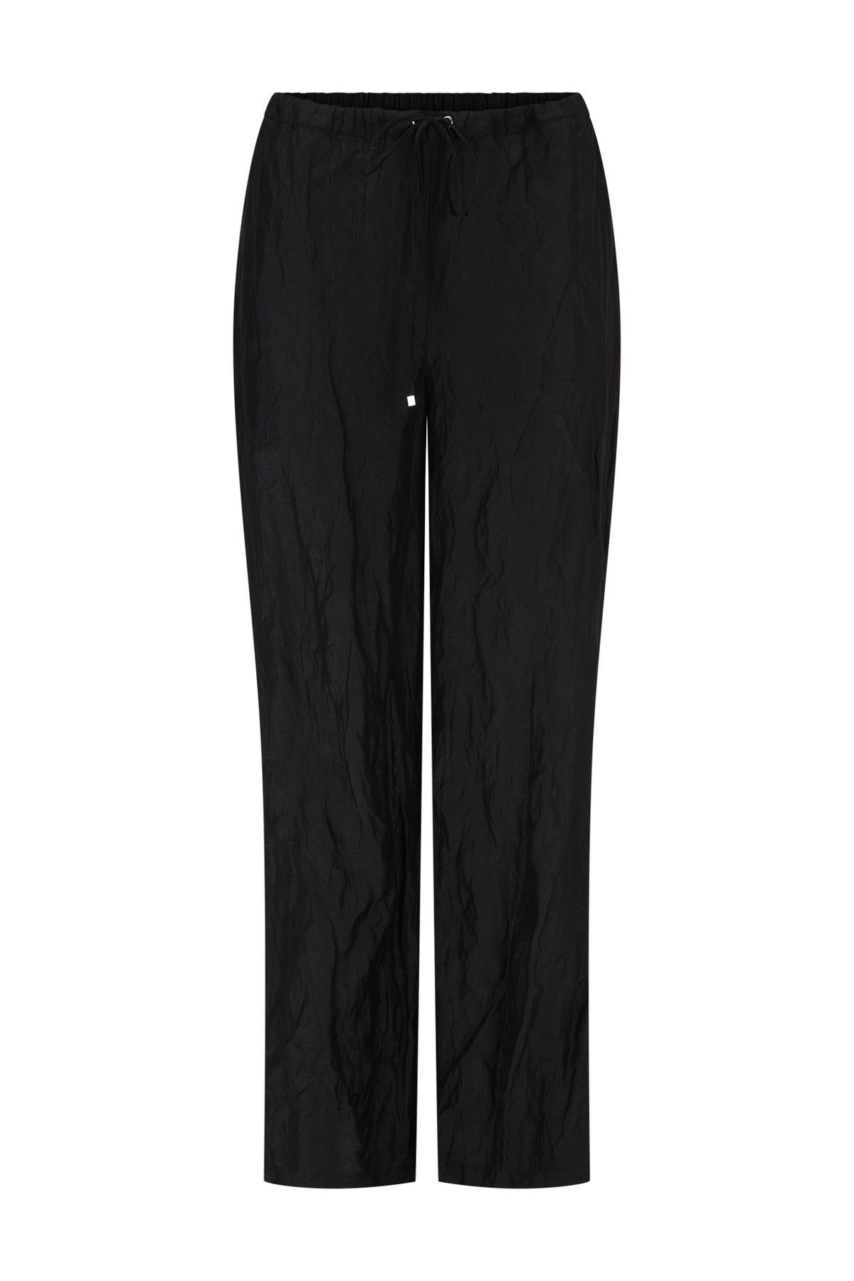 Drew Trouser in Crinkle Cotton Silk