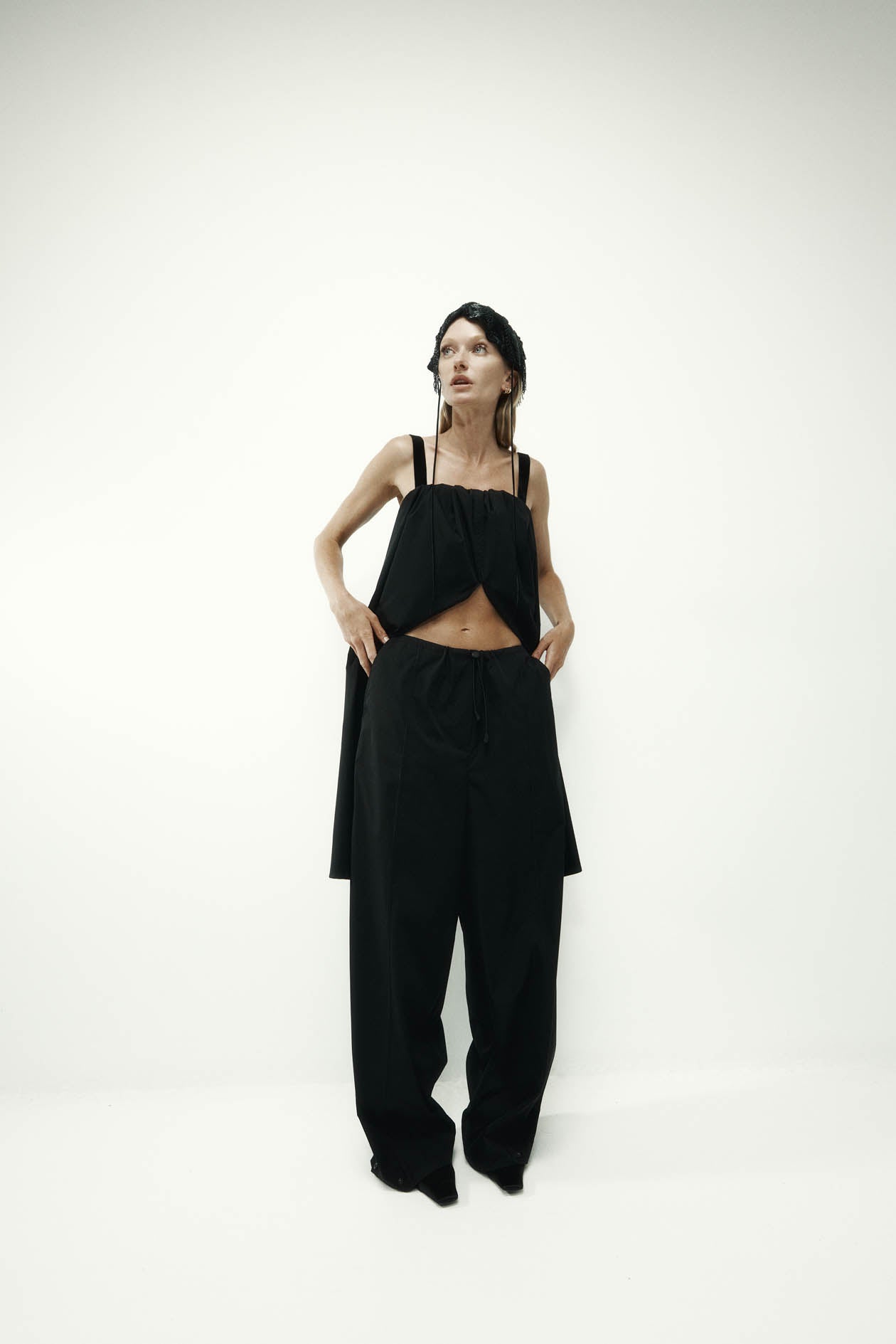 Tanaka Trouser in Tech Taffeta