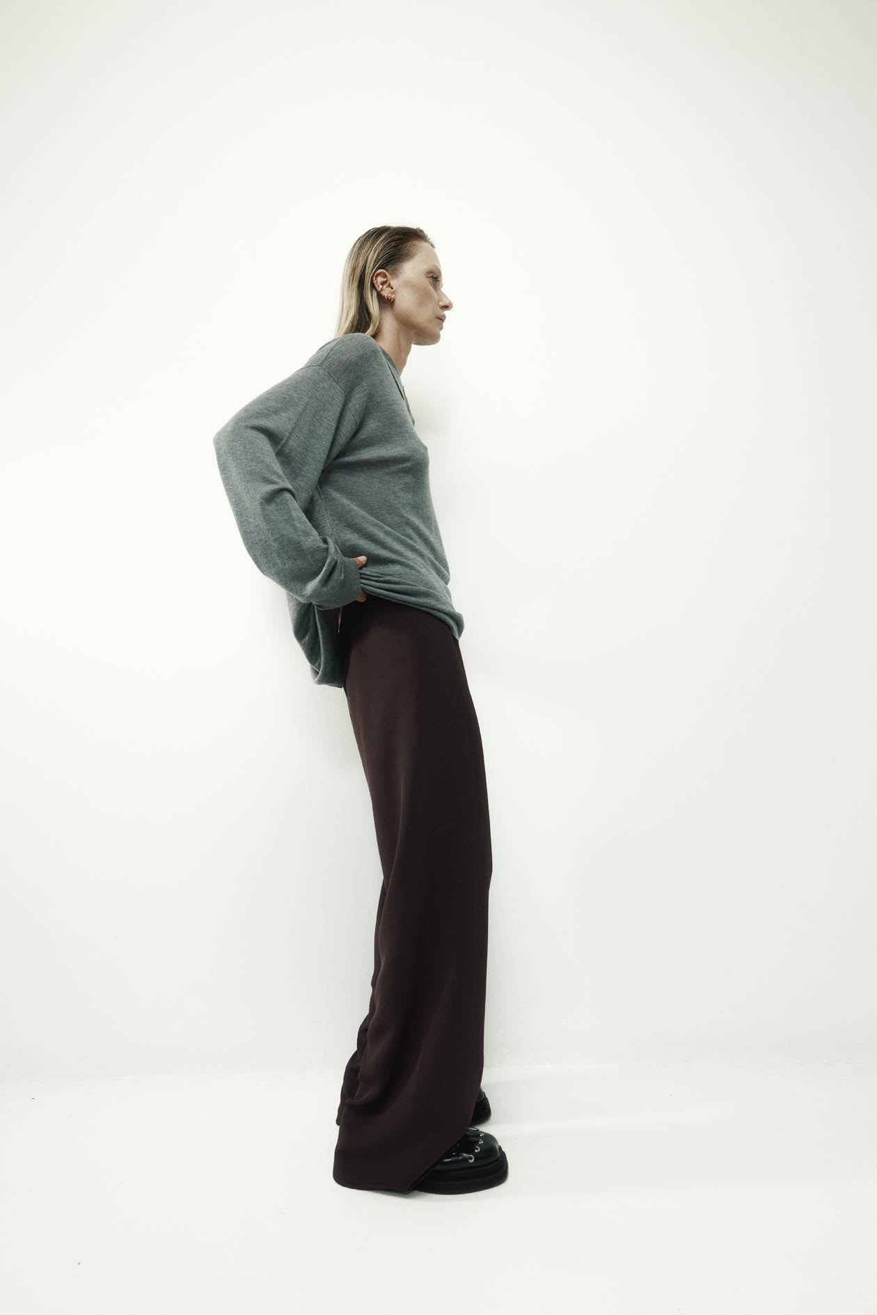 Irving Trouser  in Drape Suiting