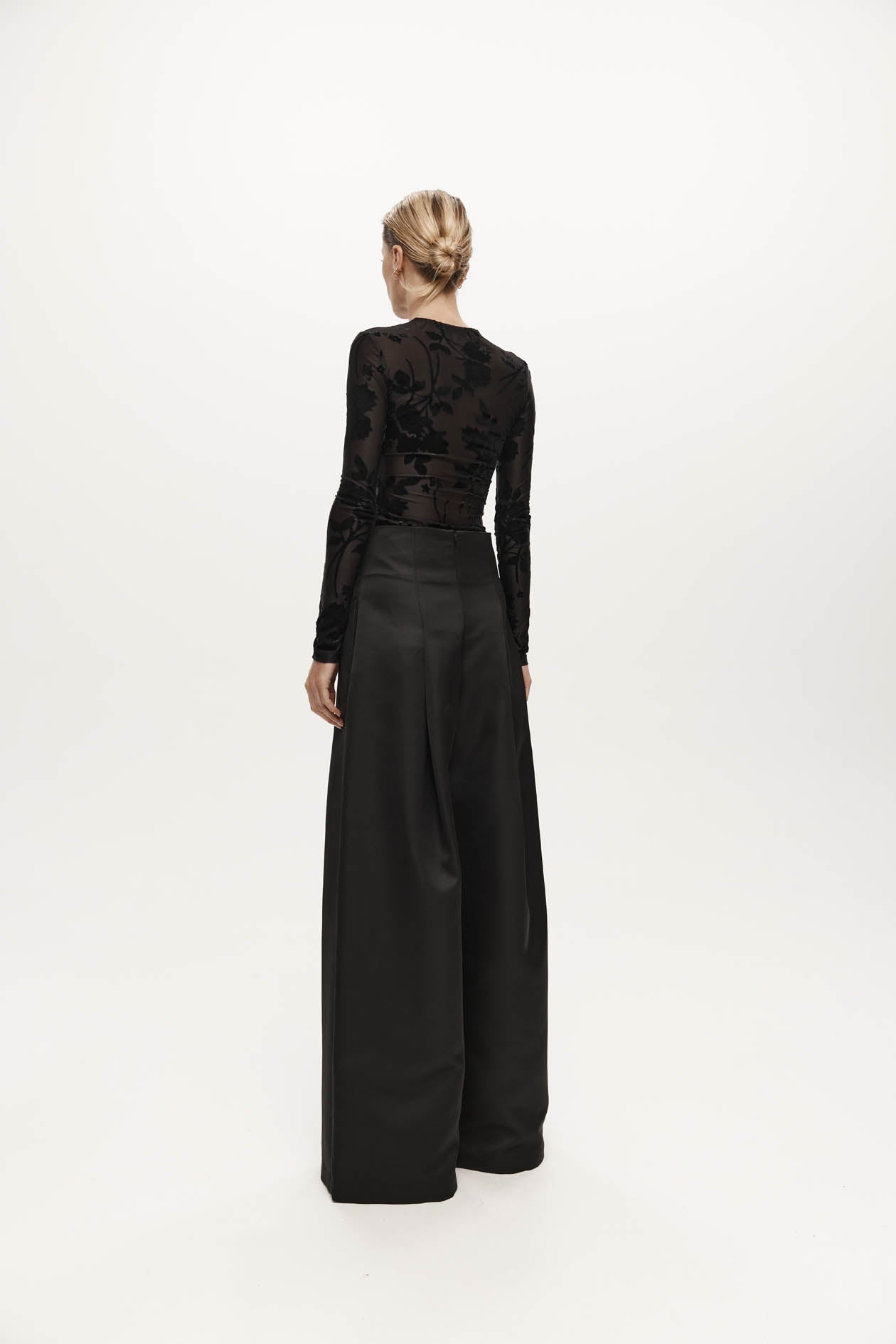 Kennedy Trouser in Satin