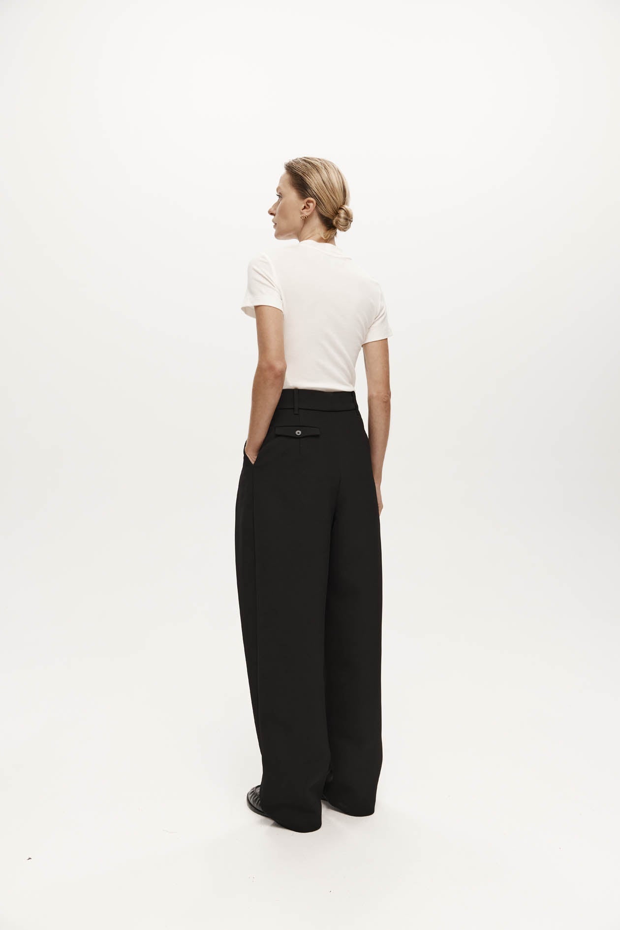 Adam Trouser in Bonded Suiting