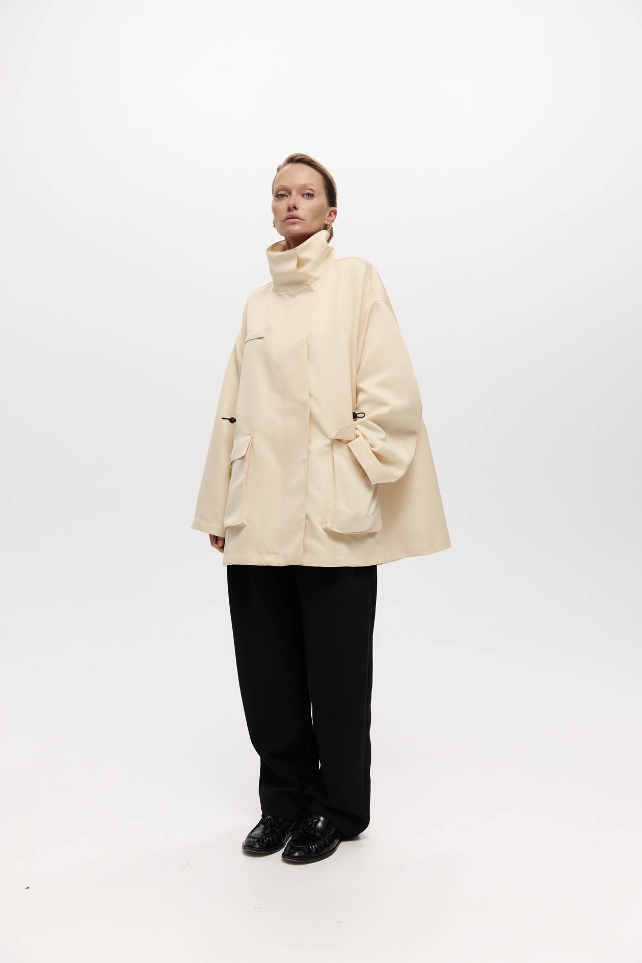 Balmoral Parka in Satin