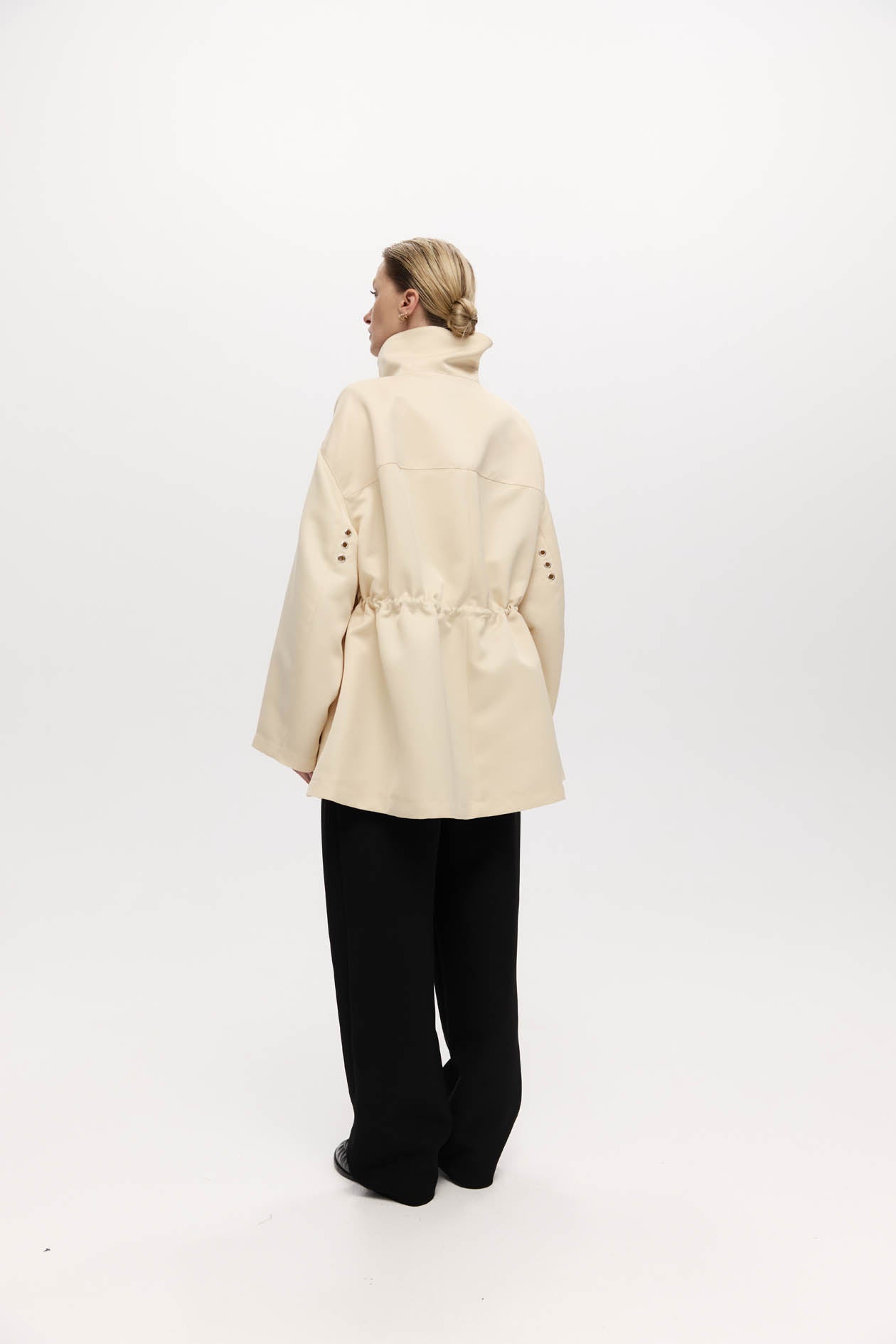 Balmoral Parka in Satin