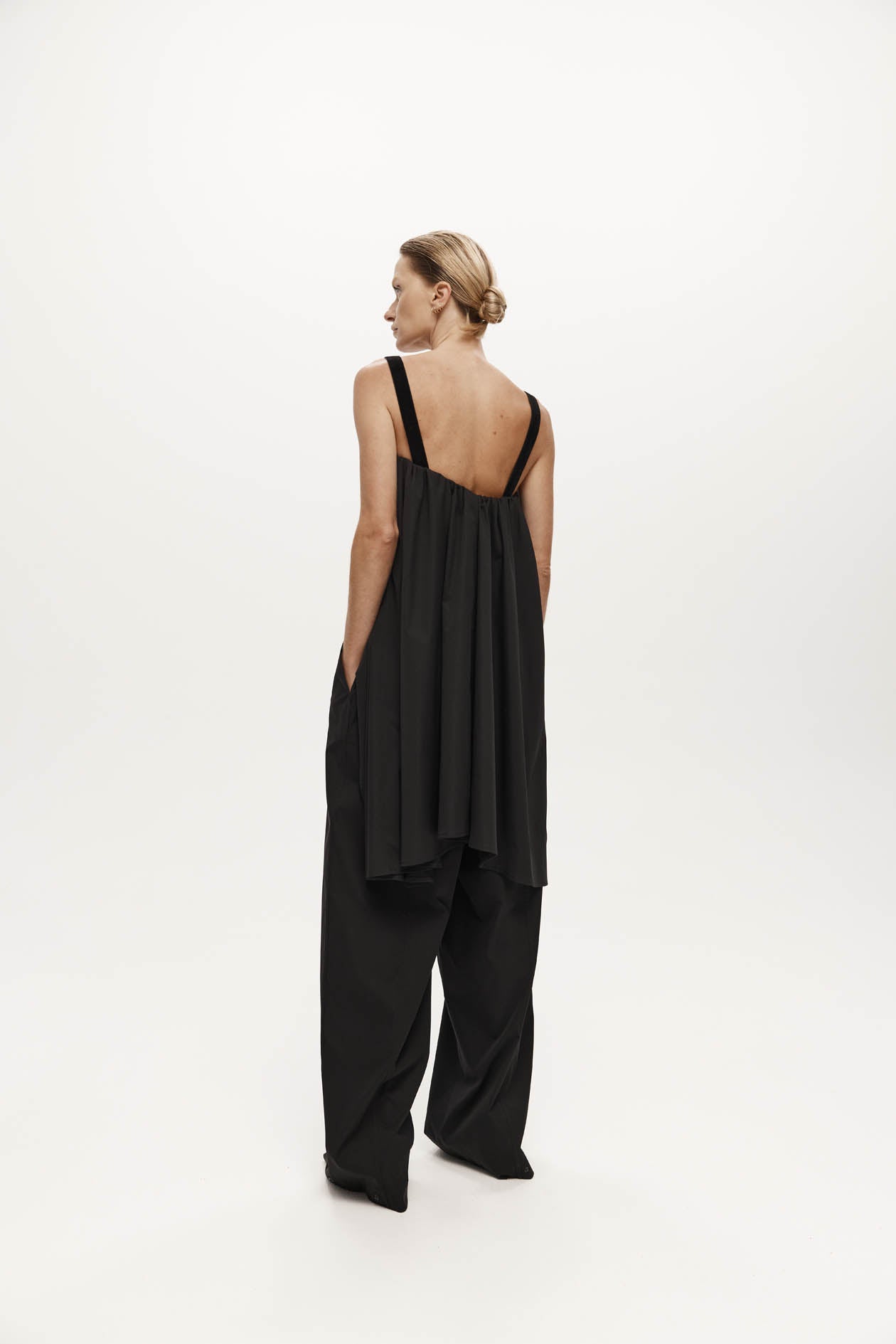 Bogart Top in Tech Taffeta