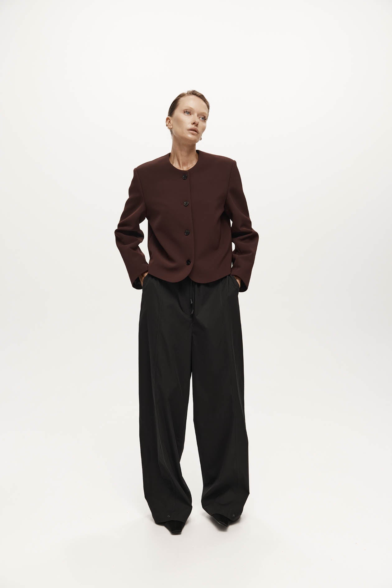 Tanaka Trouser in Tech Taffeta