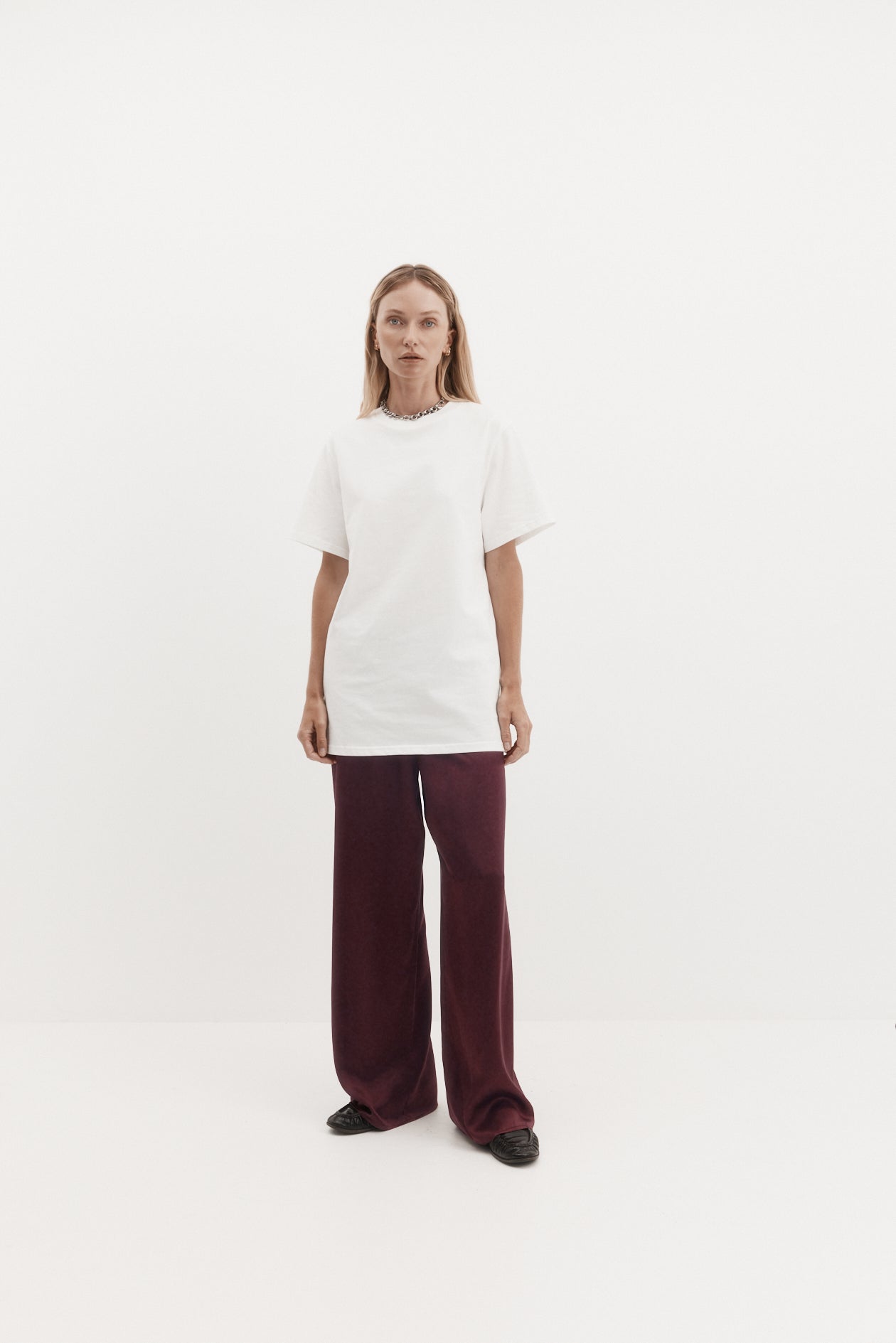Drew T-Shirt in Brushed Cotton