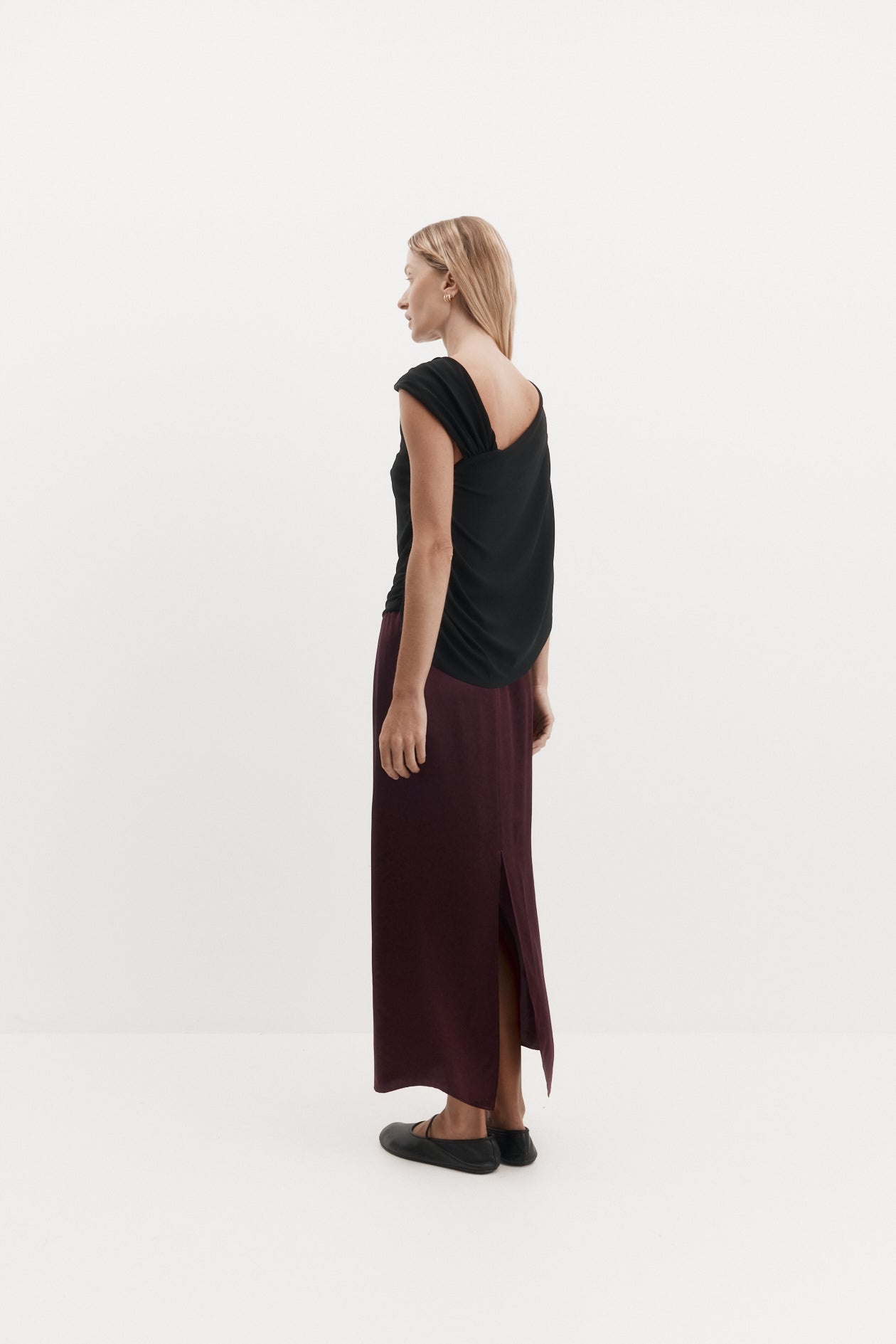 Heed Top in Drape Jersey