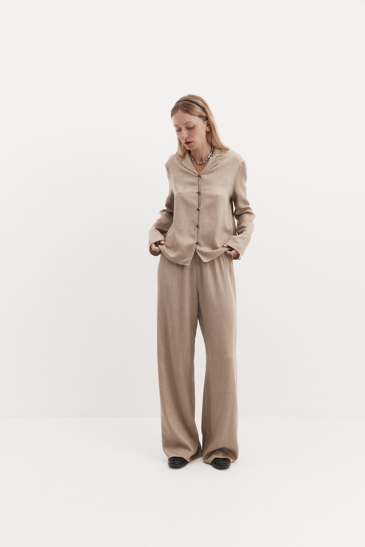 Irving Trouser in Tencel Twill