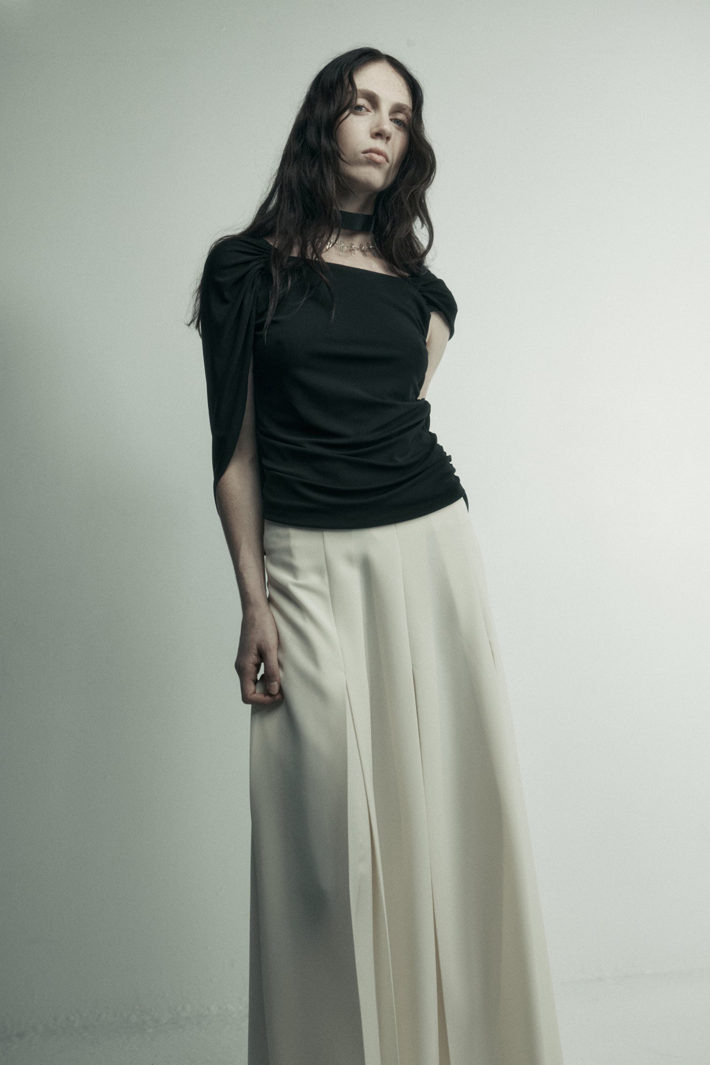 Heed Top in Drape Jersey