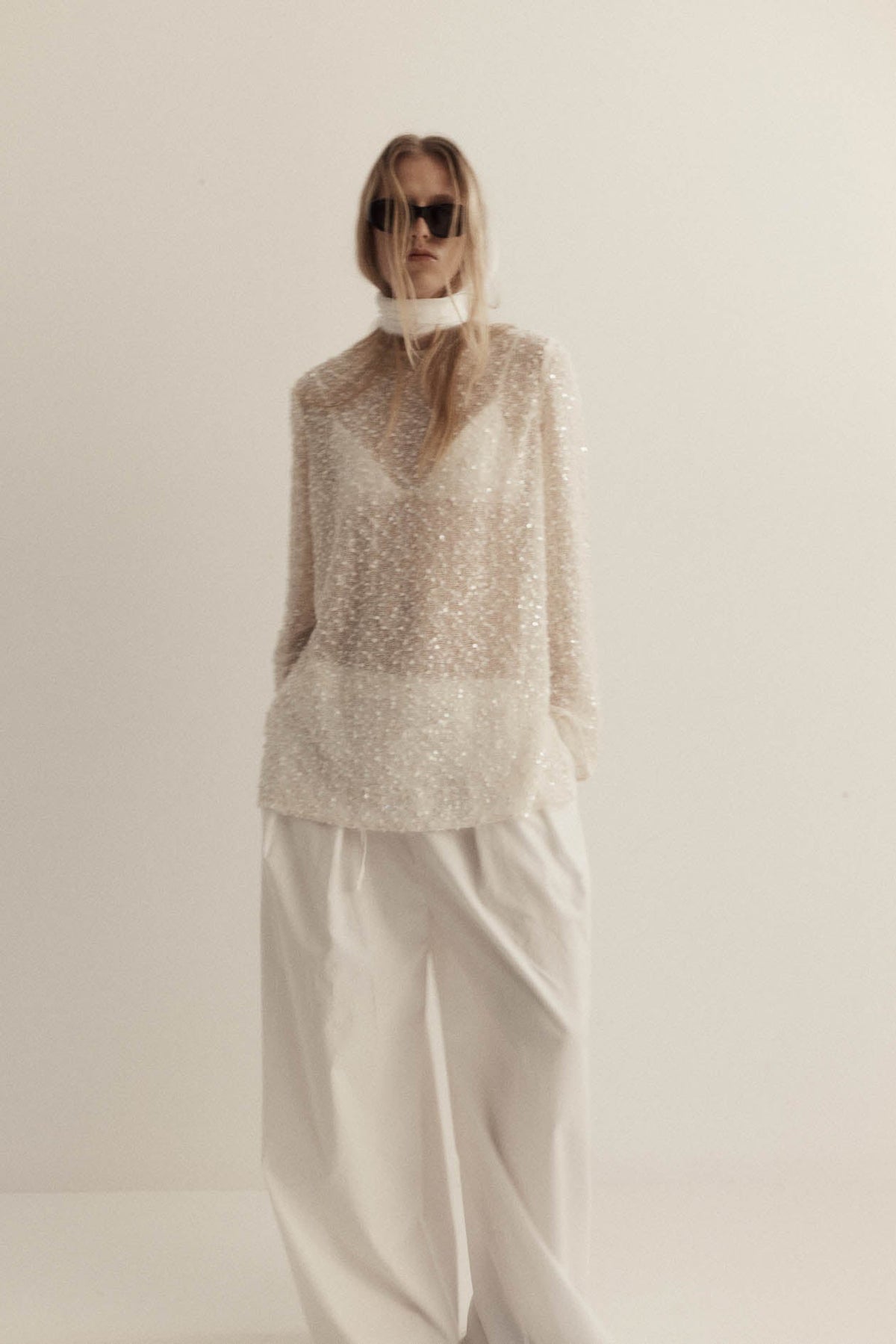 Eva Top in Sequin Knit