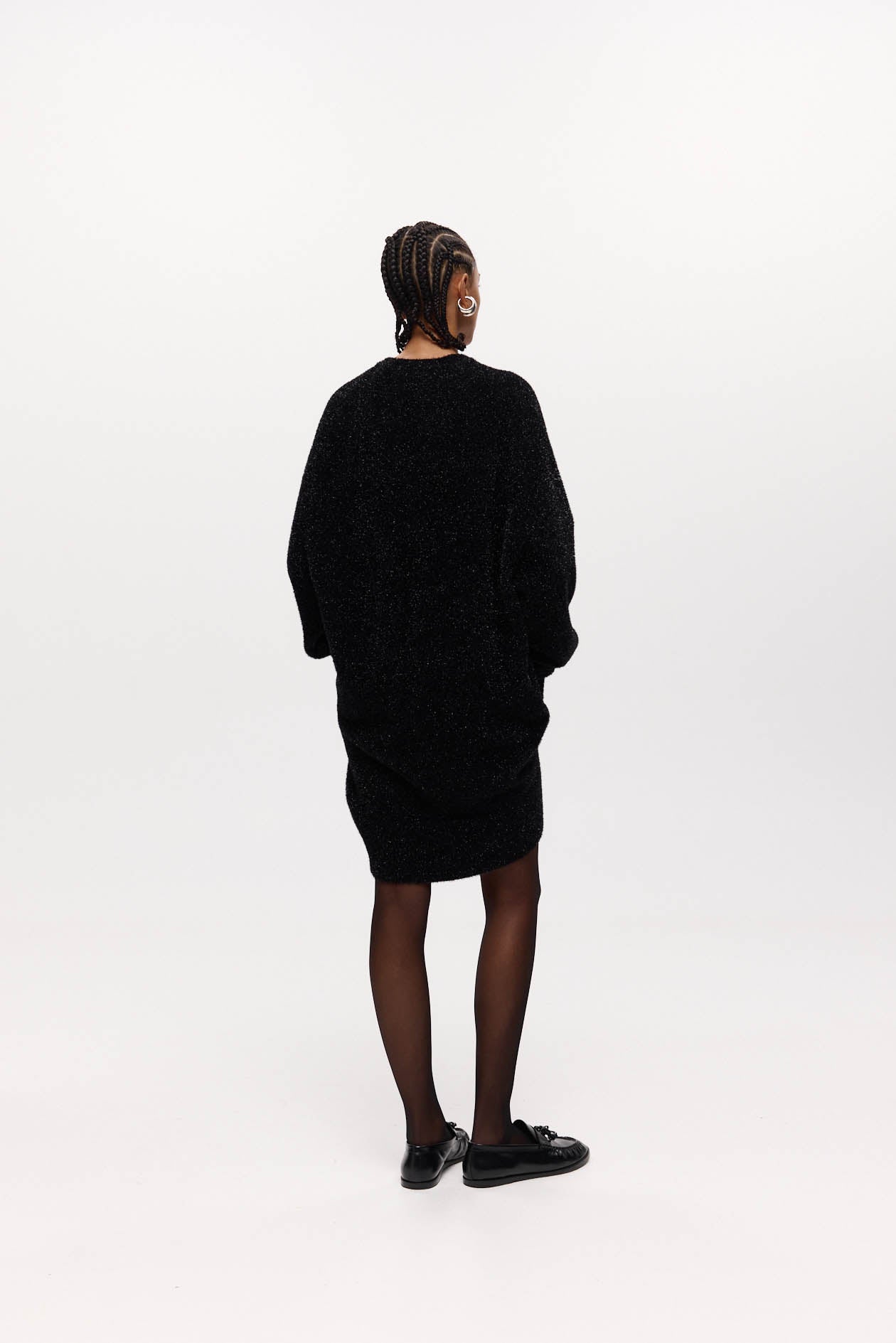 Celia Mini Dress in Sparkle Knit