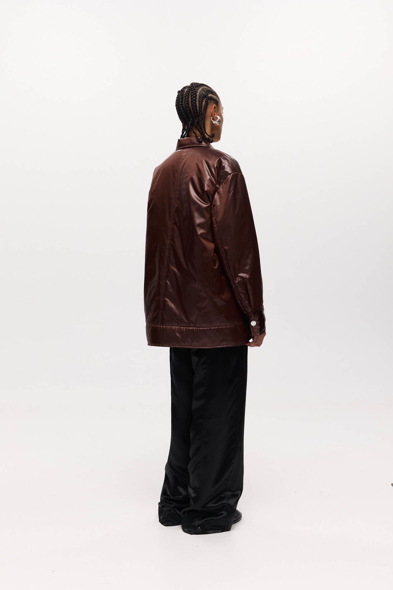 Padded Remus Bomber in Taffeta