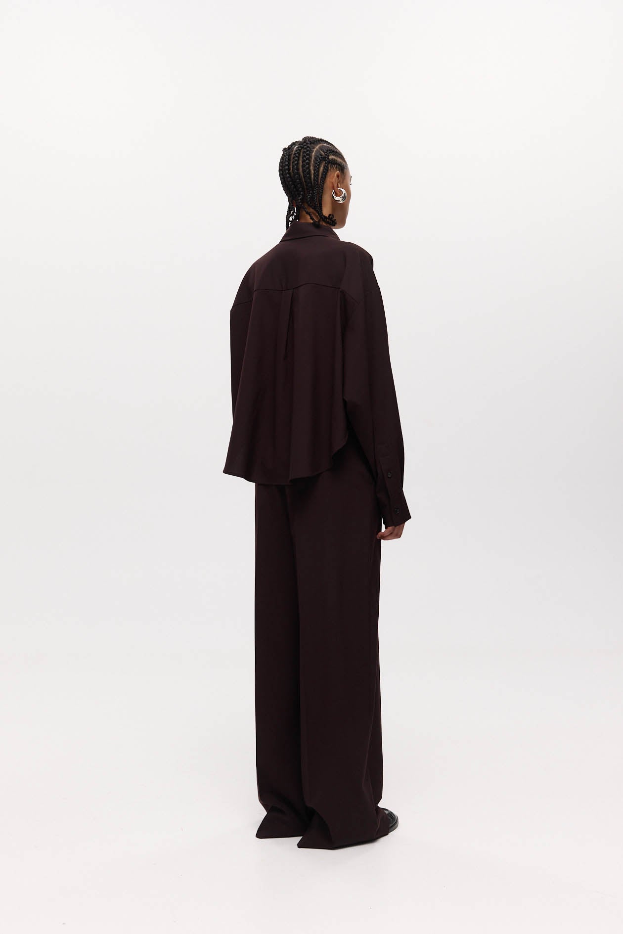 Caius Trouser in Wool Suiting