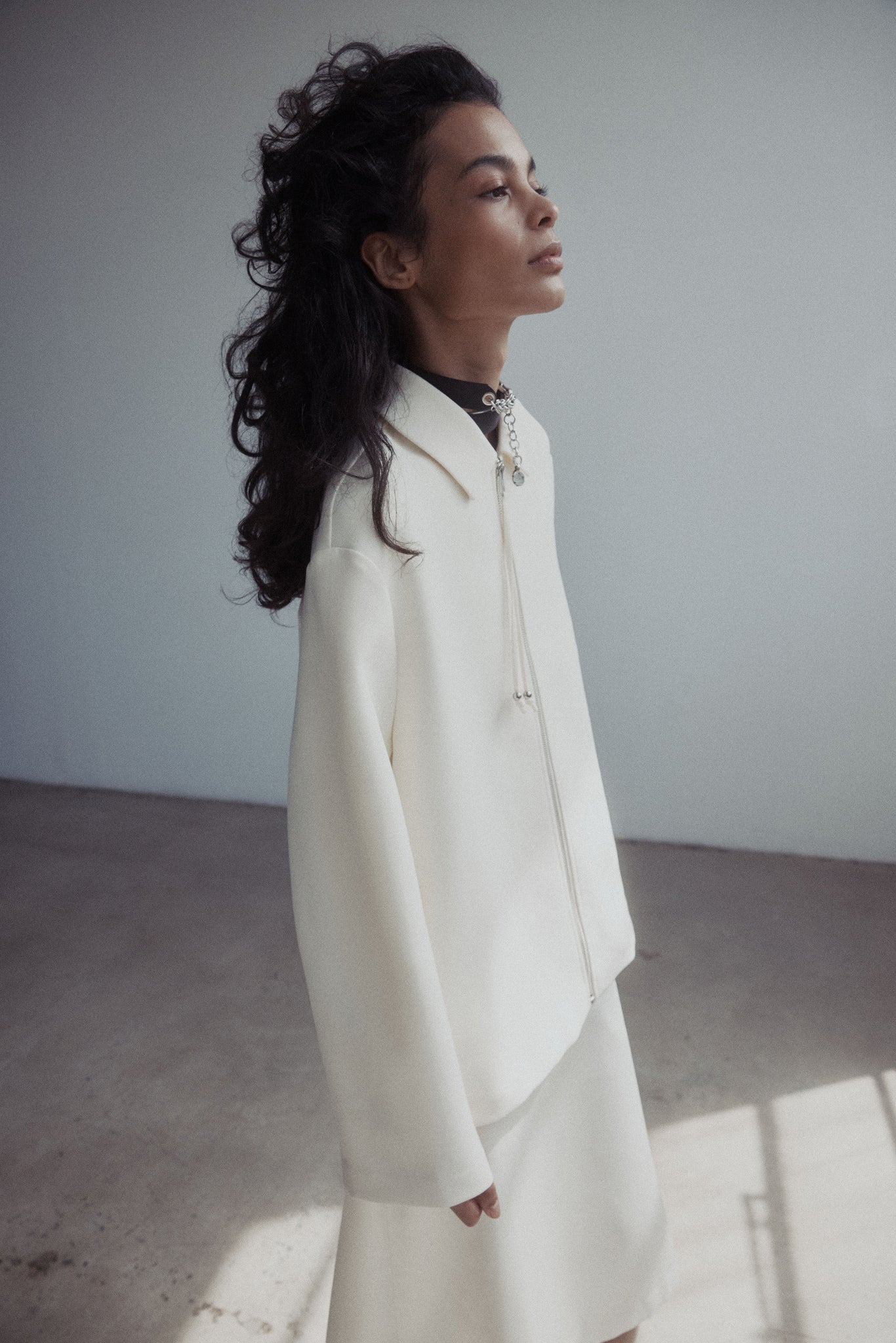Orwell Jacket in Bonded Suiting