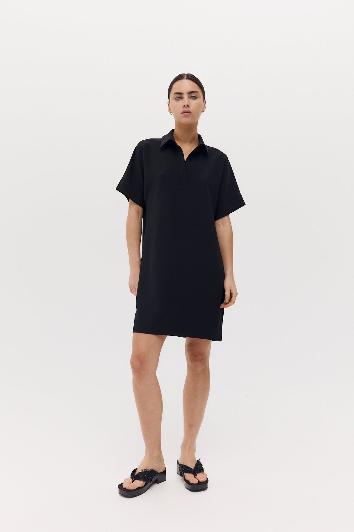 Polo Mini in Drape Suiting