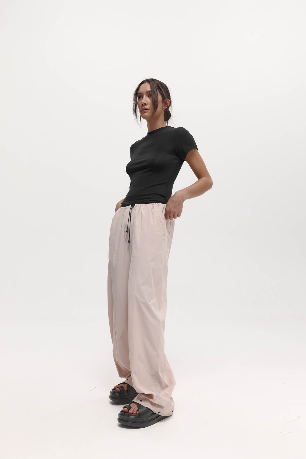 Tanaka Trouser in Stretch Nylon