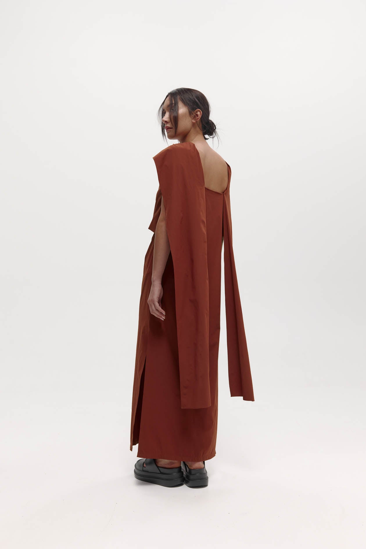 Laro Dress in Stretch Nylon