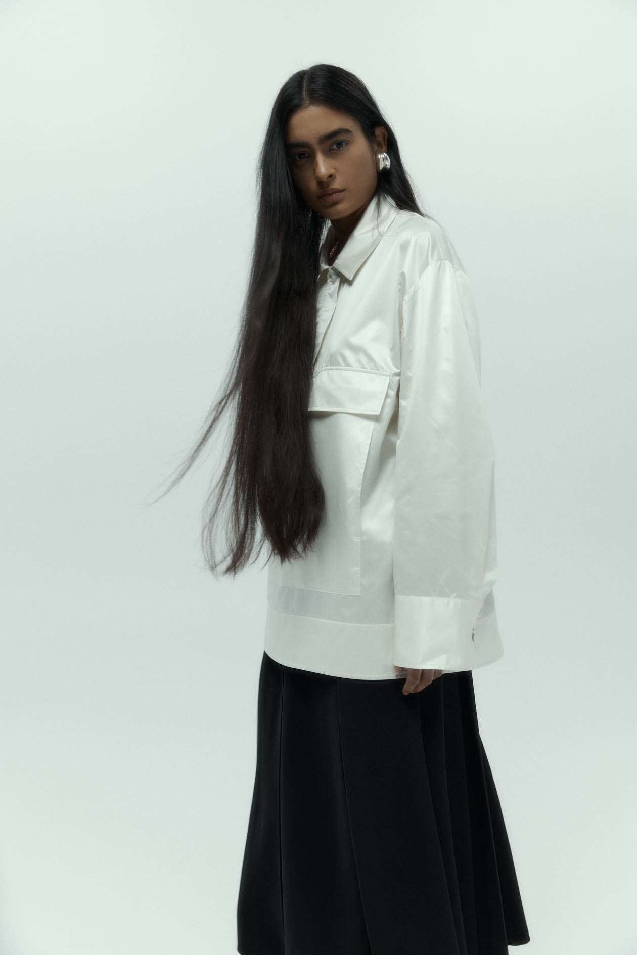 Remus Bomber in Pearlescent Taffeta