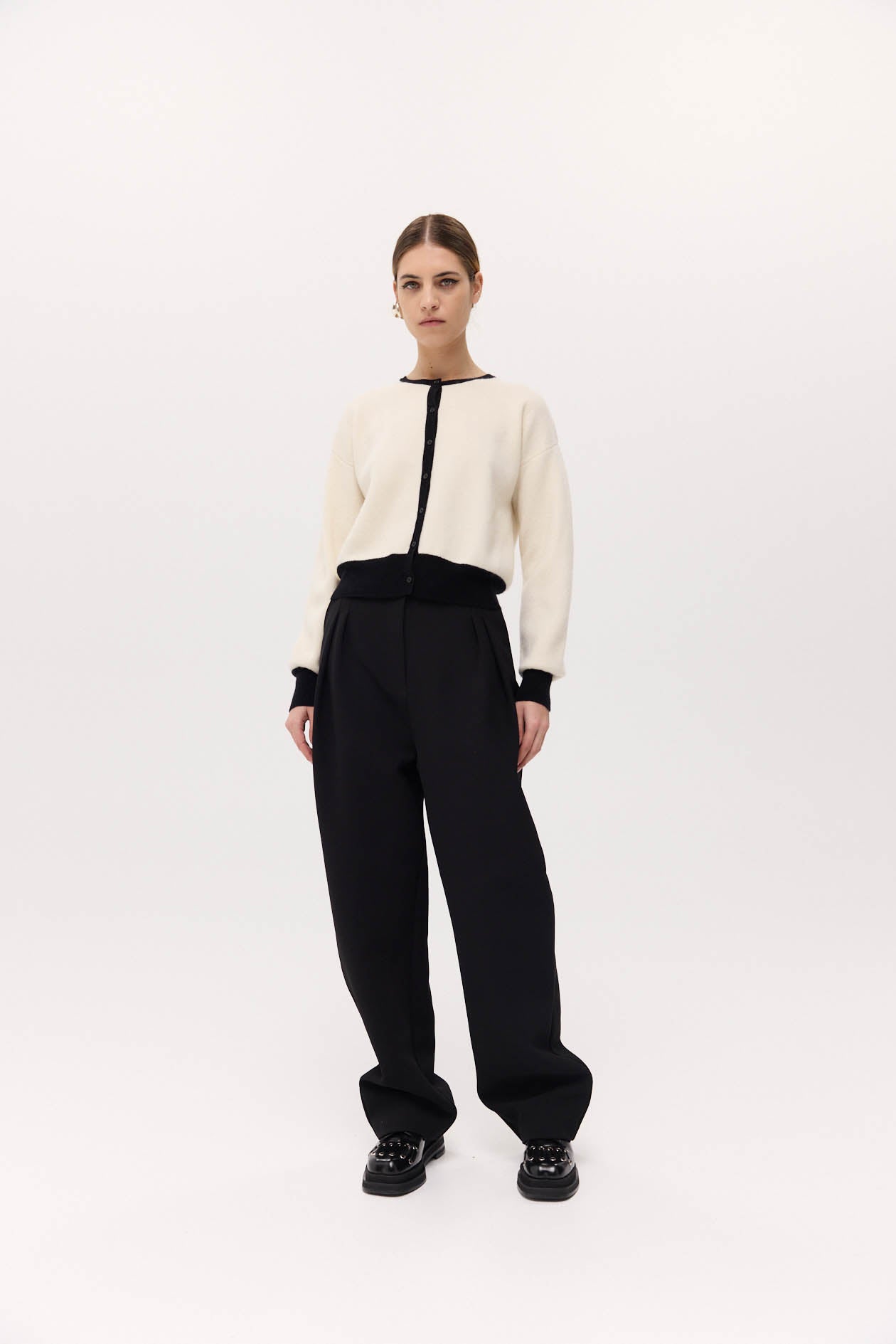 Hoppen Cardigan in Wool Cashmere