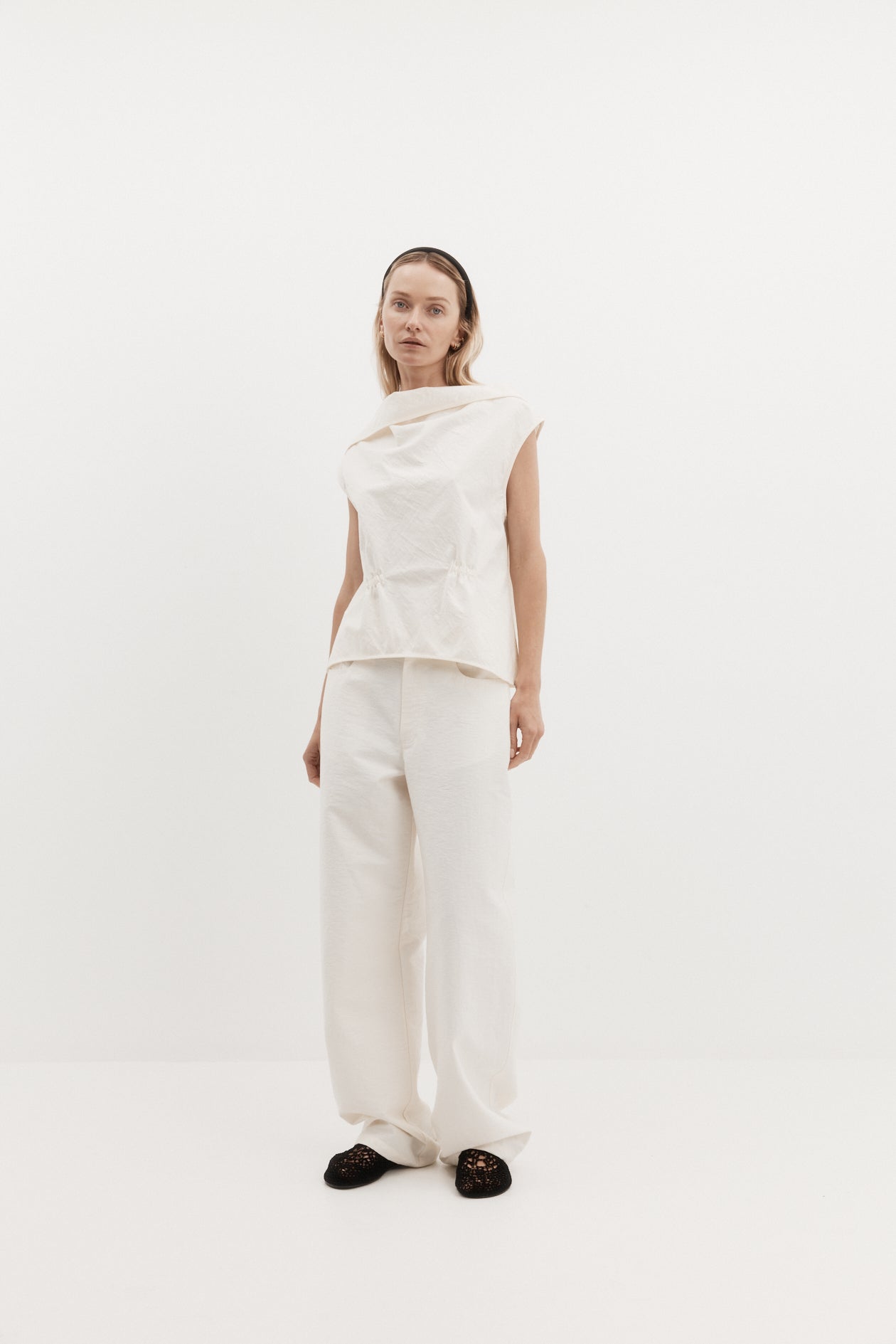 Seraphina Top in Washed Cotton