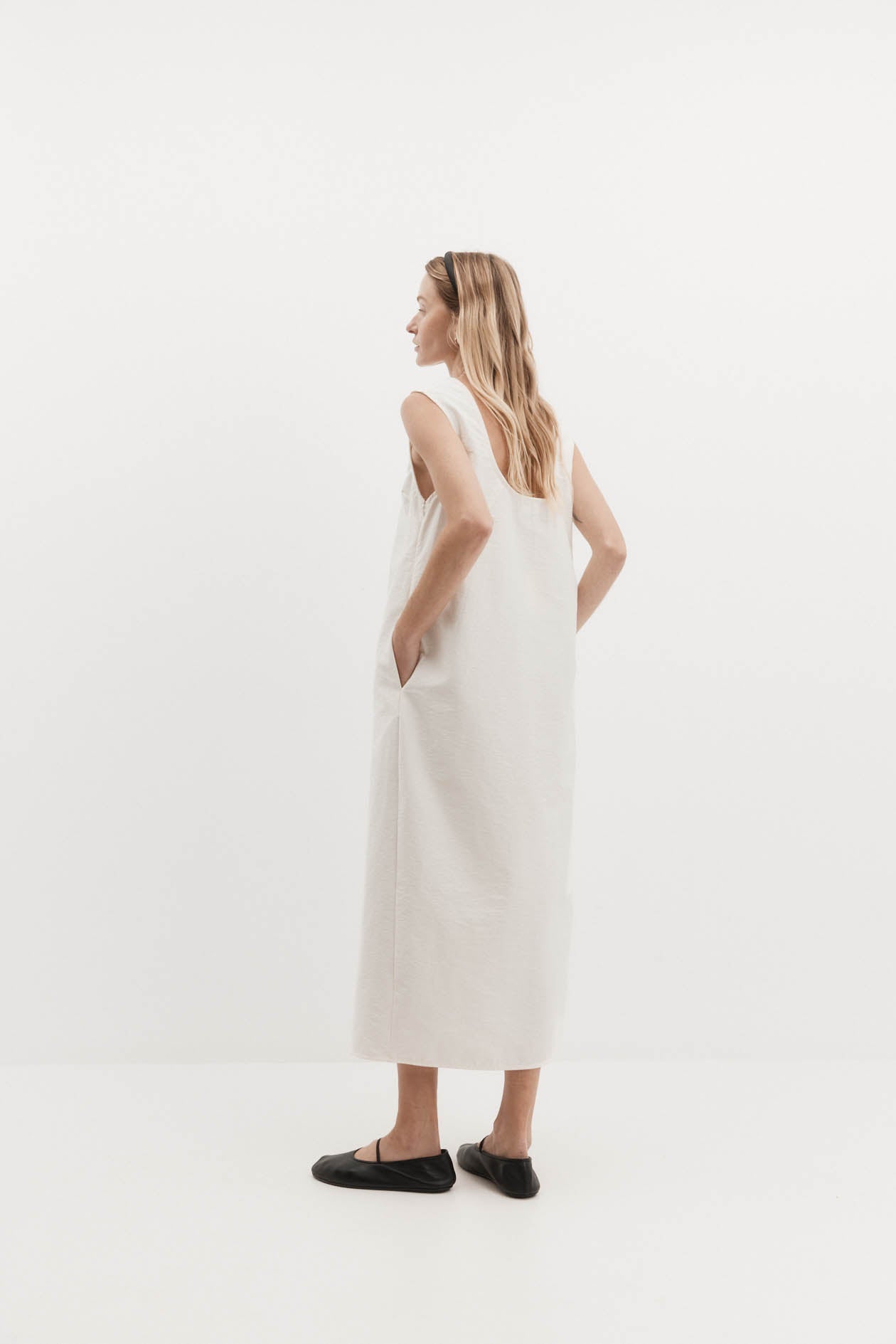 Gigi Dress in Washed Cotton