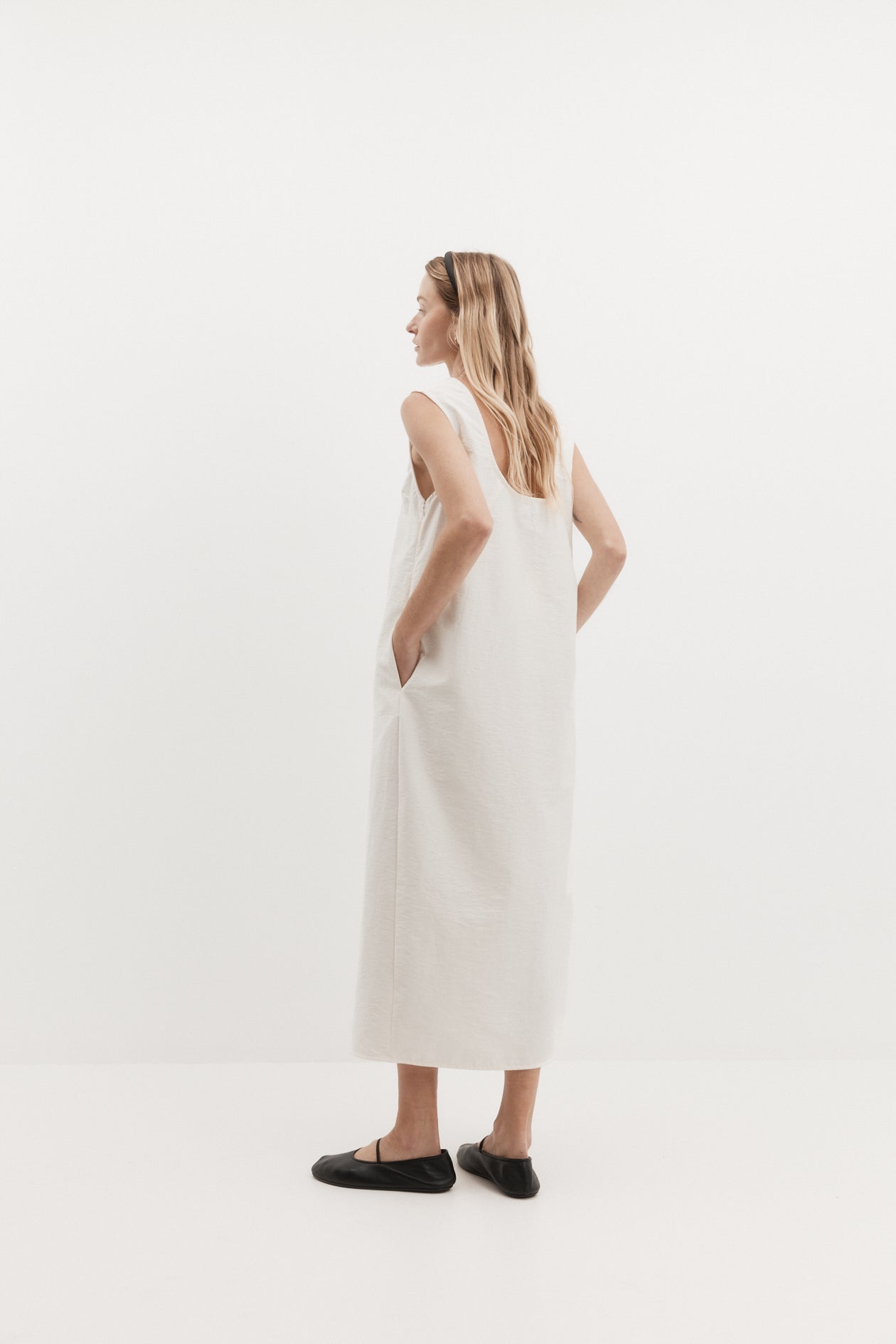 Gigi Dress in Washed Cotton