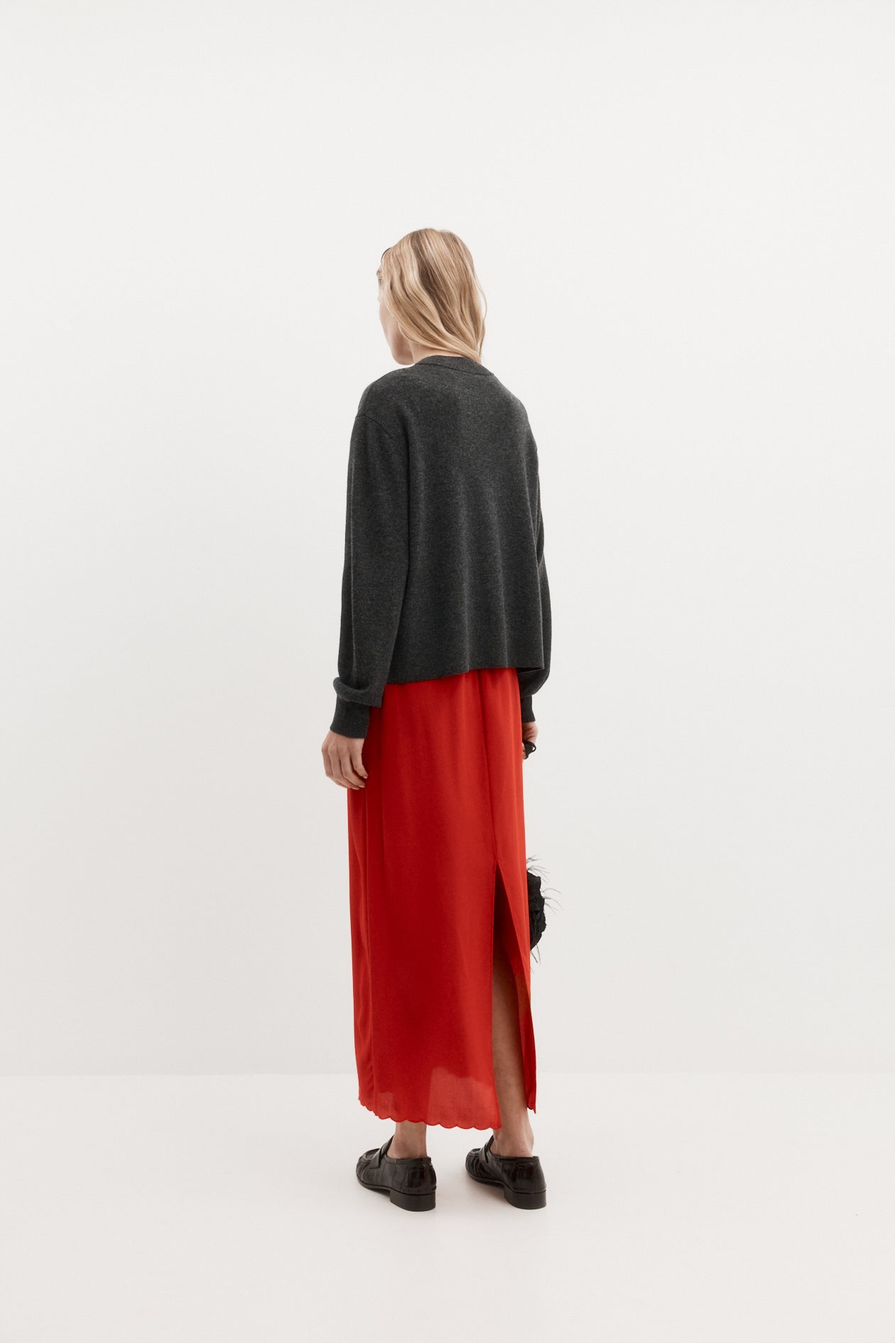 Camilla Skirt in Silk Crepe de Chine