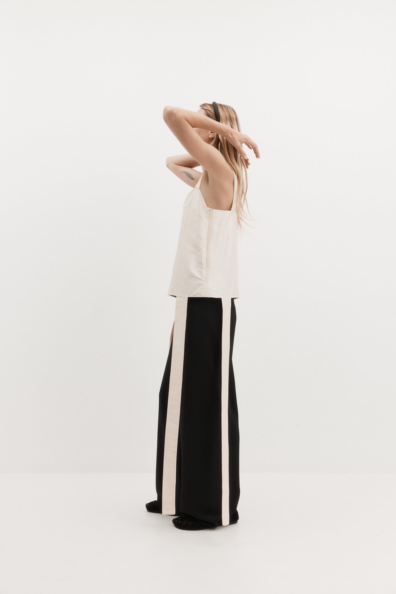 Wexer Top in Silk Taffeta