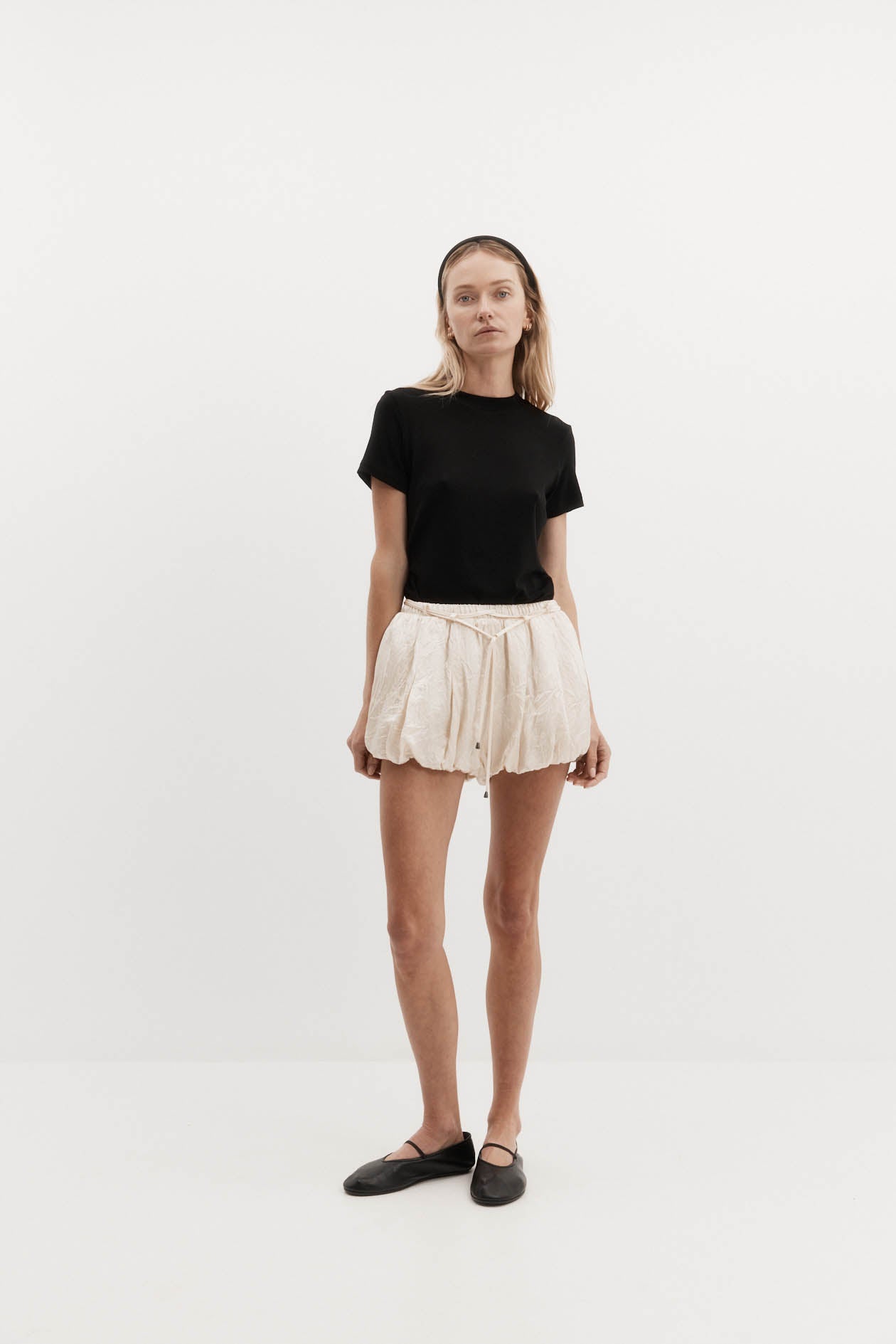 Bloomers in Jacquard Satin