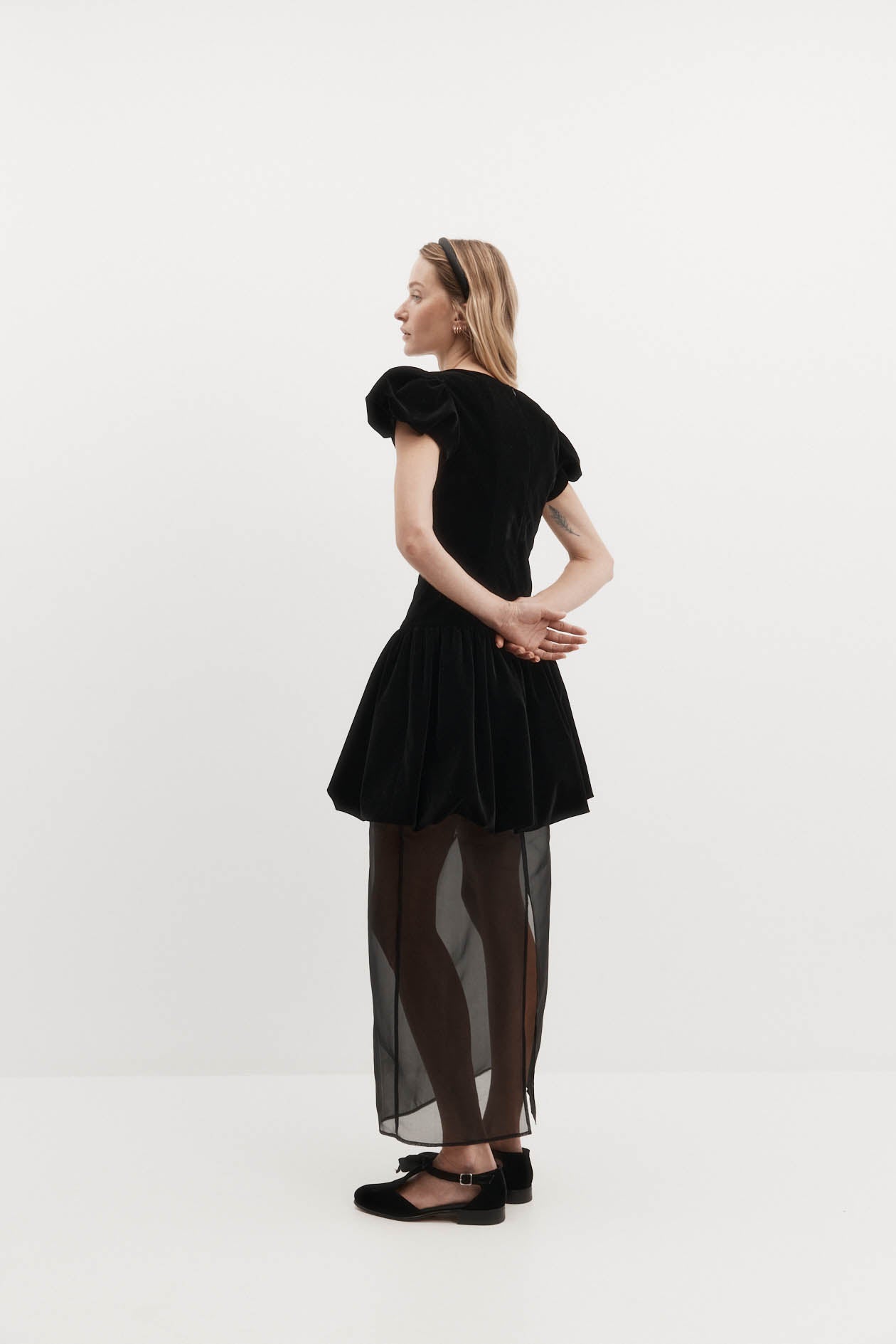 Macy Dress in Velvet