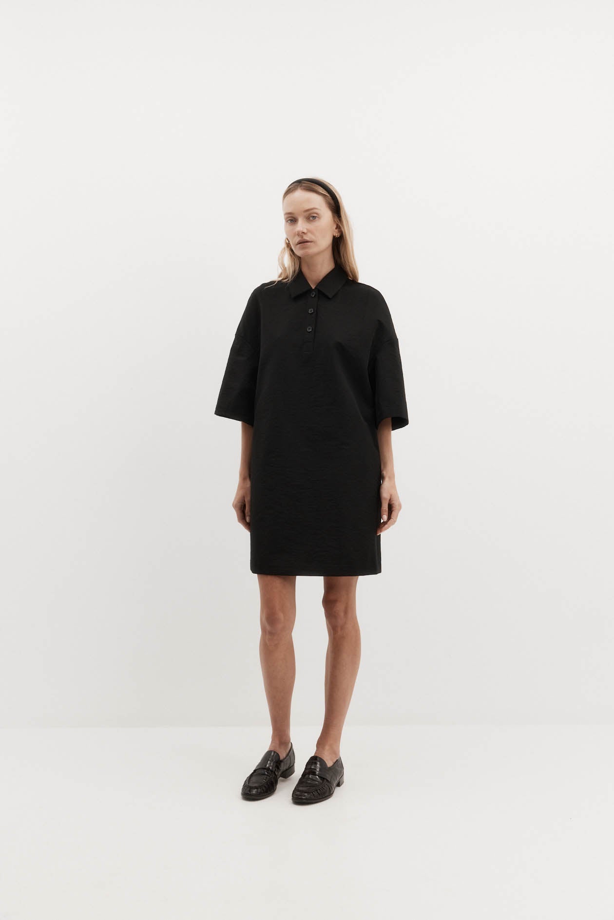 Orwell Dress in Washed Cotton